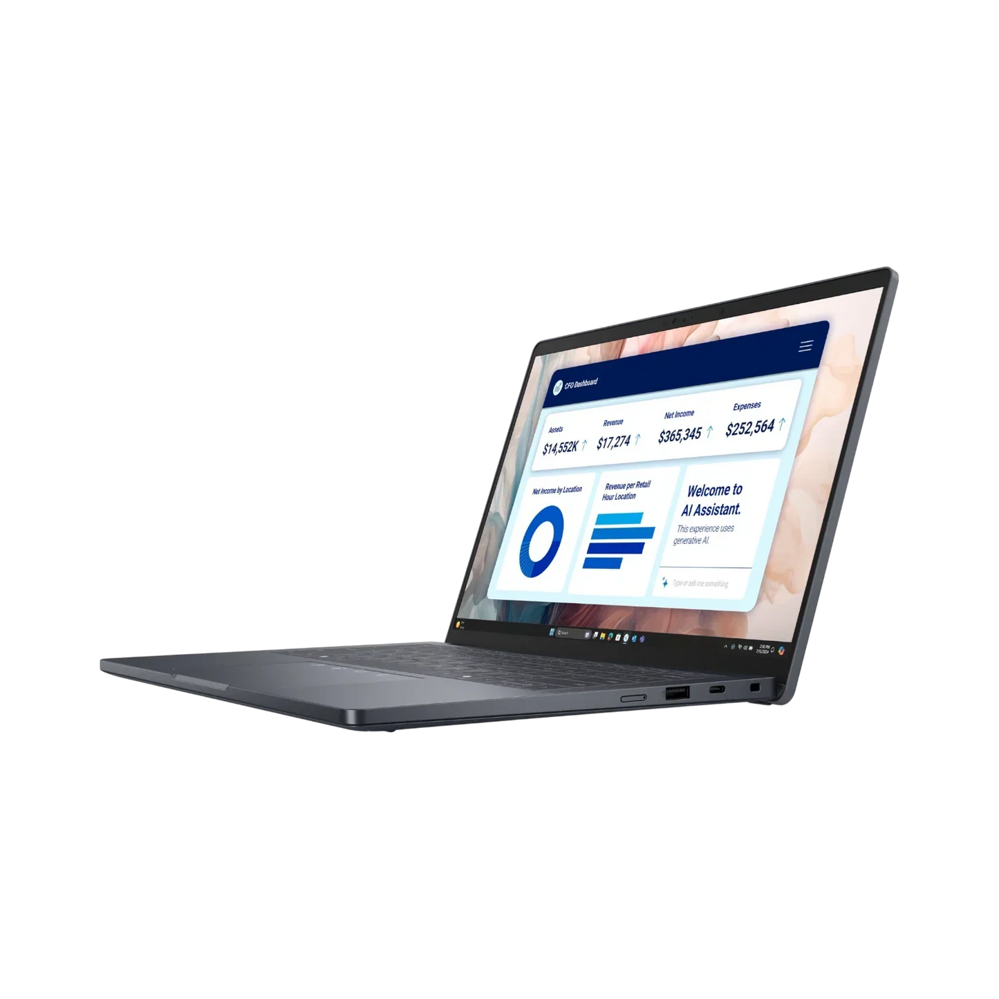 Dell Pro 13 Premium PA13250 13.3" Notebook, Intel Core Ultra 5 236V, 16GB RAM, 512GB SSD