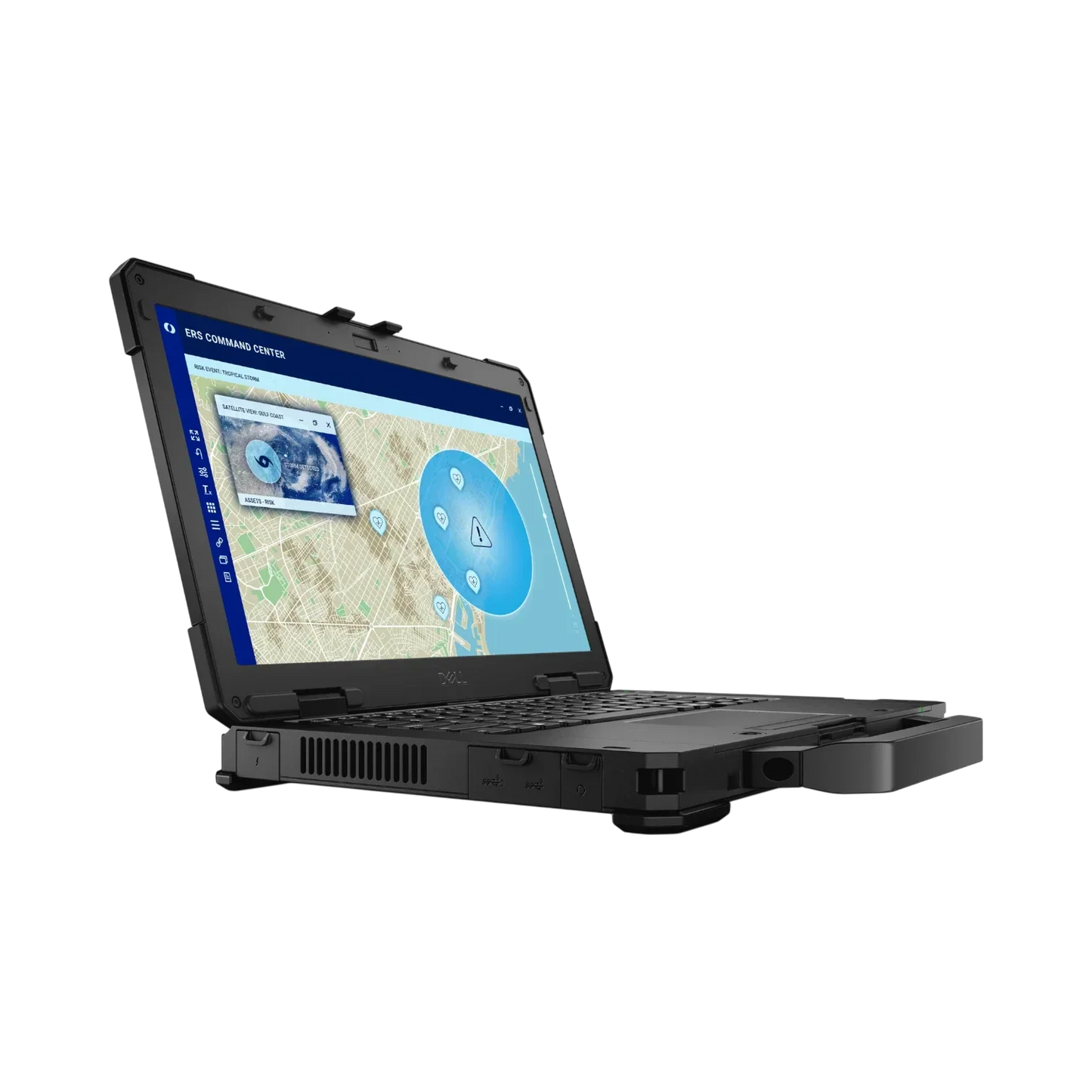 Dell Pro Rugged 14 14" Laptop, Intel Core Ultra 5 135U, 16GB DDR4 RAM, 512GB SSD