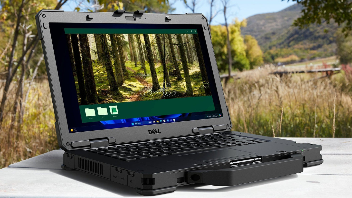 Dell Pro Rugged 14 14" Laptop, Intel Core Ultra 7 165U, 16GB DDR4 RAM, 512GB SSD
