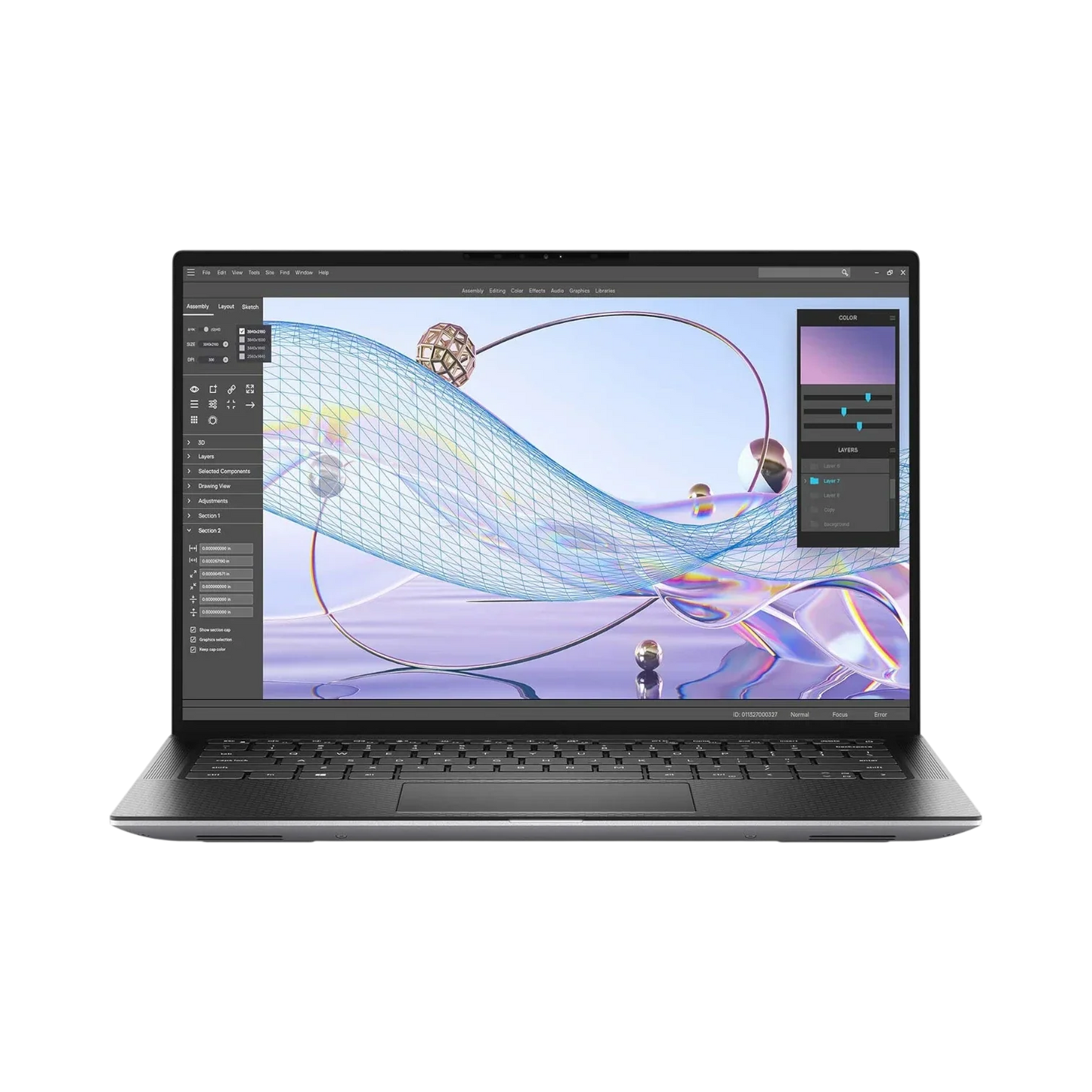 Dell Mobile Precision 5470 14" Workstation, Intel Core i7-12800H, NVIDIA RTX A1000, 16GB RAM, 512GB SSD (Silver)