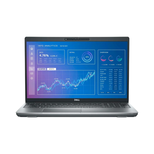 Dell Precision 3571 15.6" Mobile Workstation, Intel Core i5-12600H, NVIDIA T600, 16GB DDR5 RAM, 256GB SSD