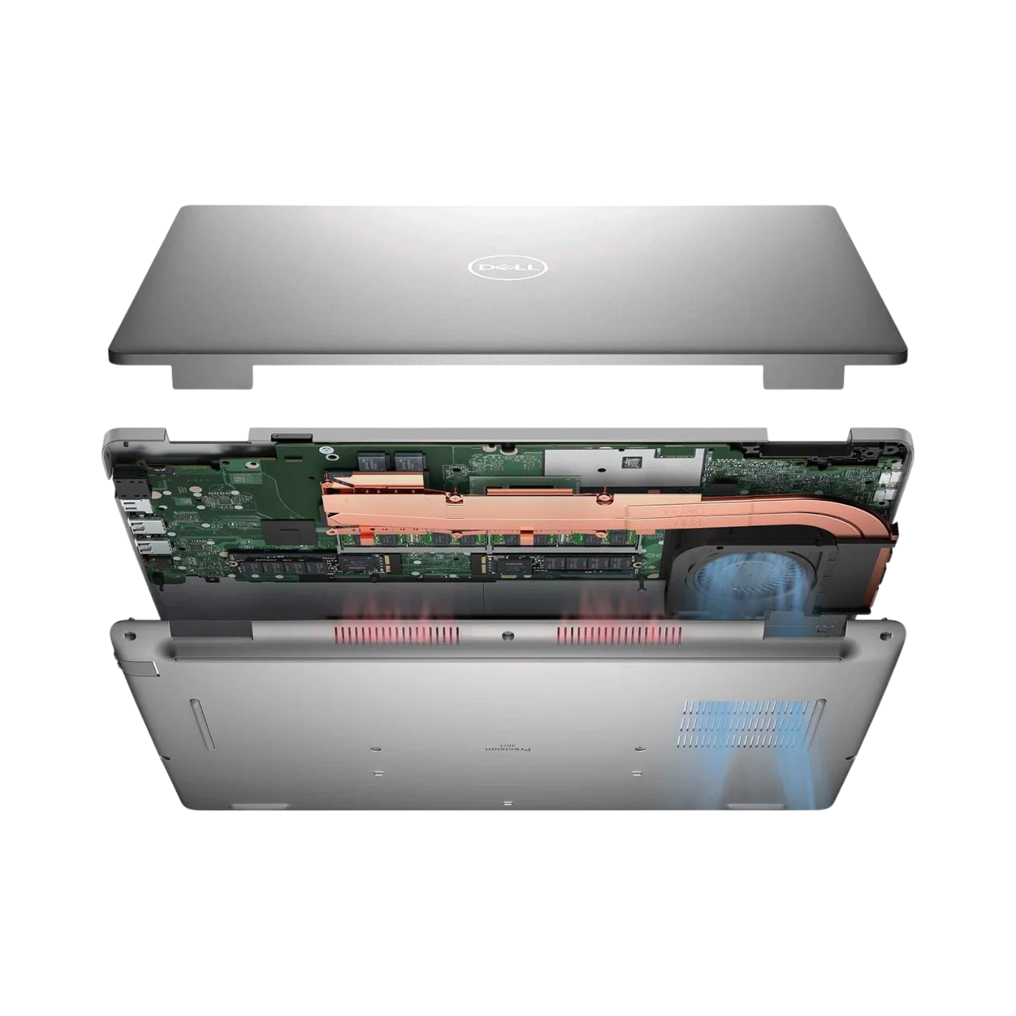 Dell Precision 3571 15.6" Mobile Workstation, Intel Core i5-12600H, NVIDIA T600, 16GB DDR5 RAM, 256GB SSD