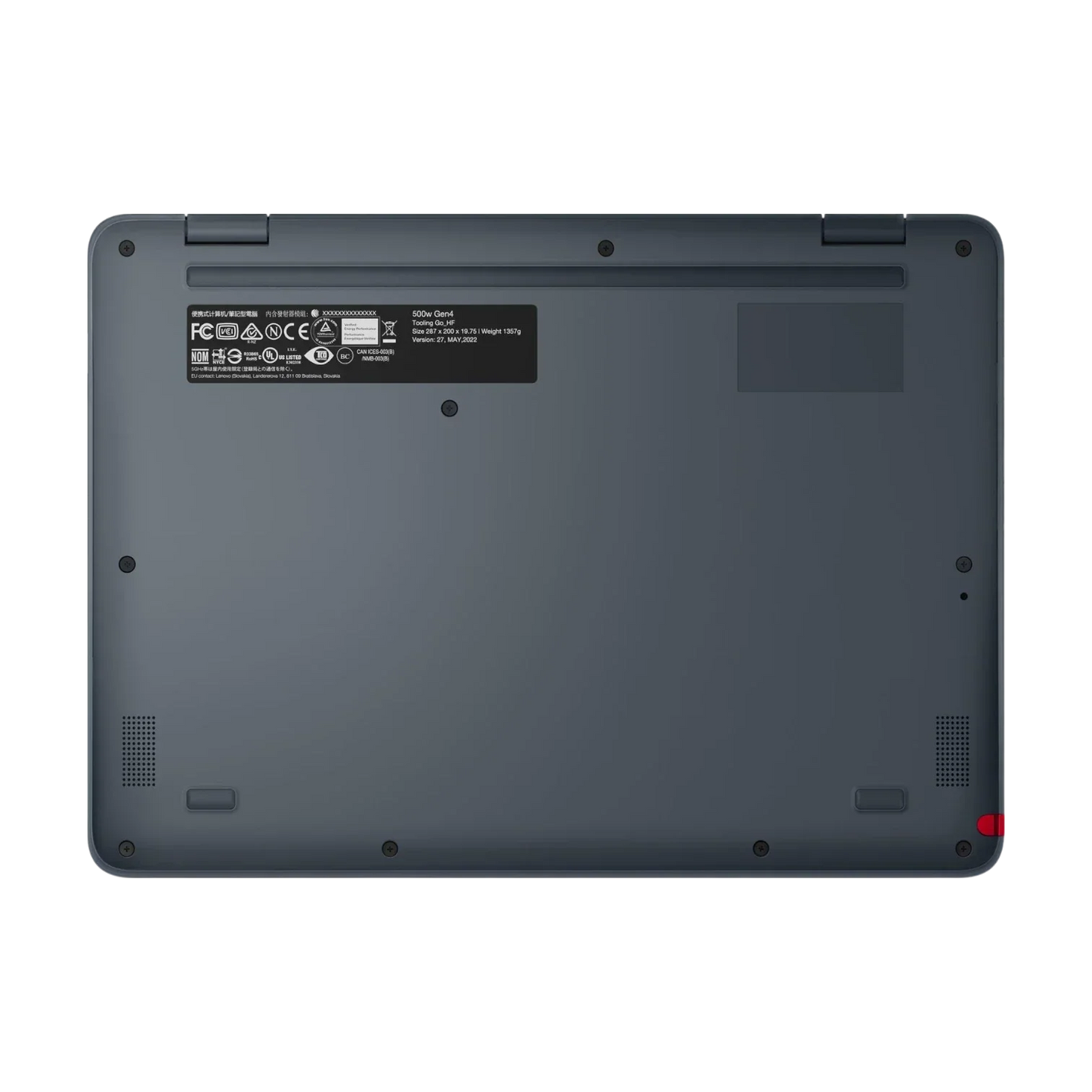 Lenovo 500w Yoga Gen 4 12.2" Touchscreen Convertible 2 in 1 Notebook, Intel Core i3-N300, 8GB RAM, 128GB SSD