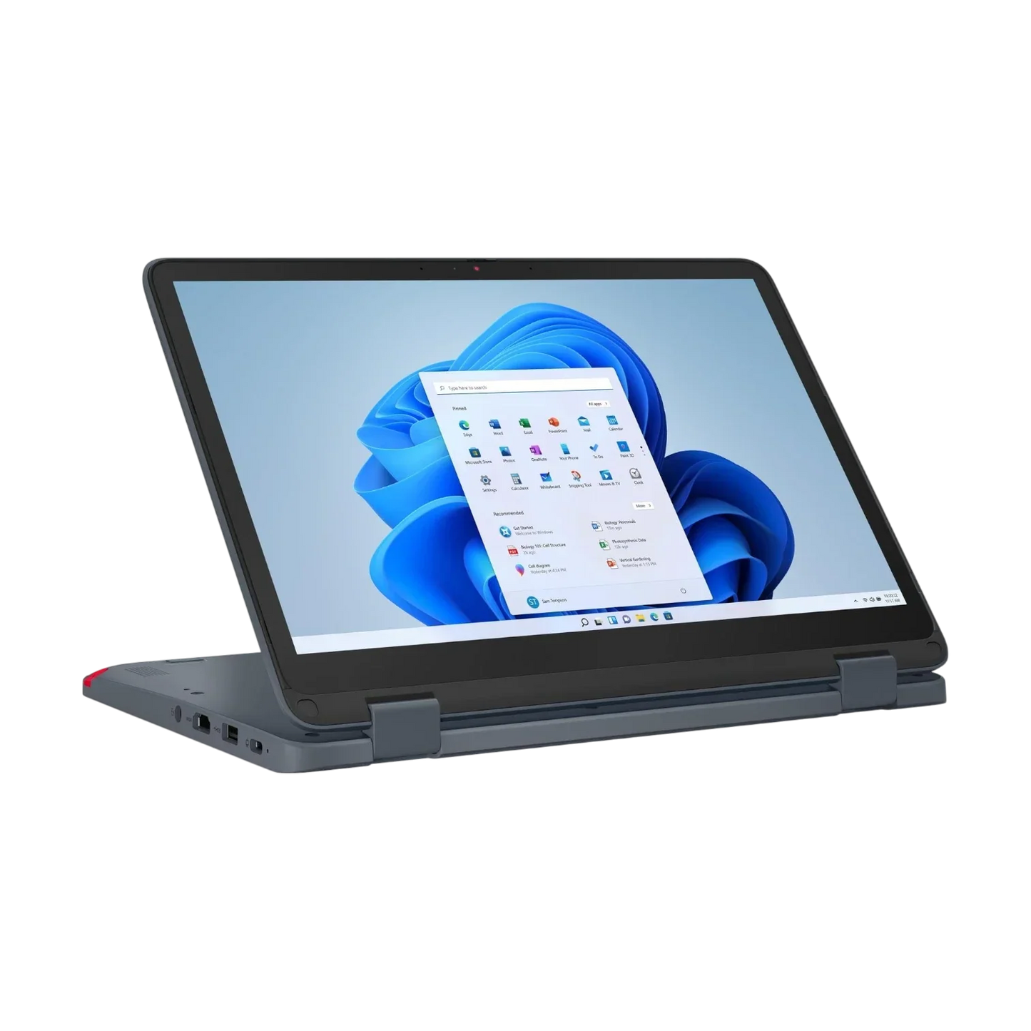 Lenovo 500w Yoga Gen 4 12.2" Touchscreen Convertible 2 in 1 Notebook, Intel Core i3-N300, 8GB RAM, 128GB SSD