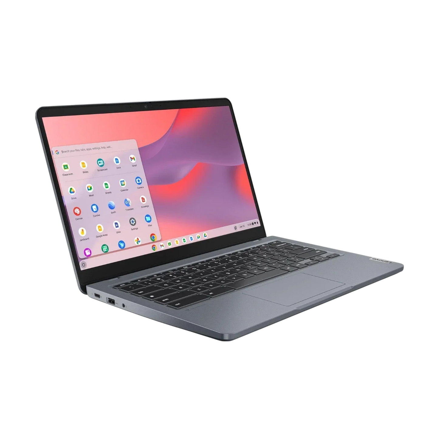 Lenovo 14e Gen 3 14" Chromebook, Intel N100, 8GB RAM, 64GB eMMC (Storm Gray)