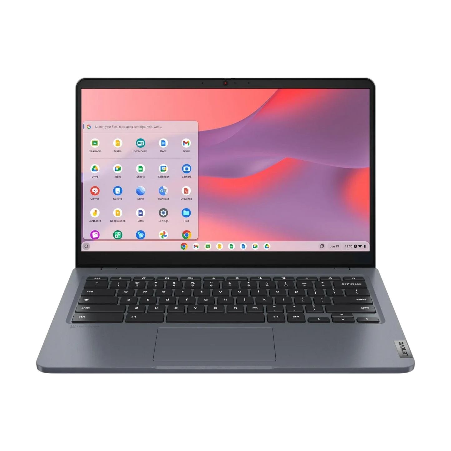 Lenovo 14e Gen 3 14" Chromebook, Intel N100, 8GB RAM, 64GB eMMC (Storm Gray)
