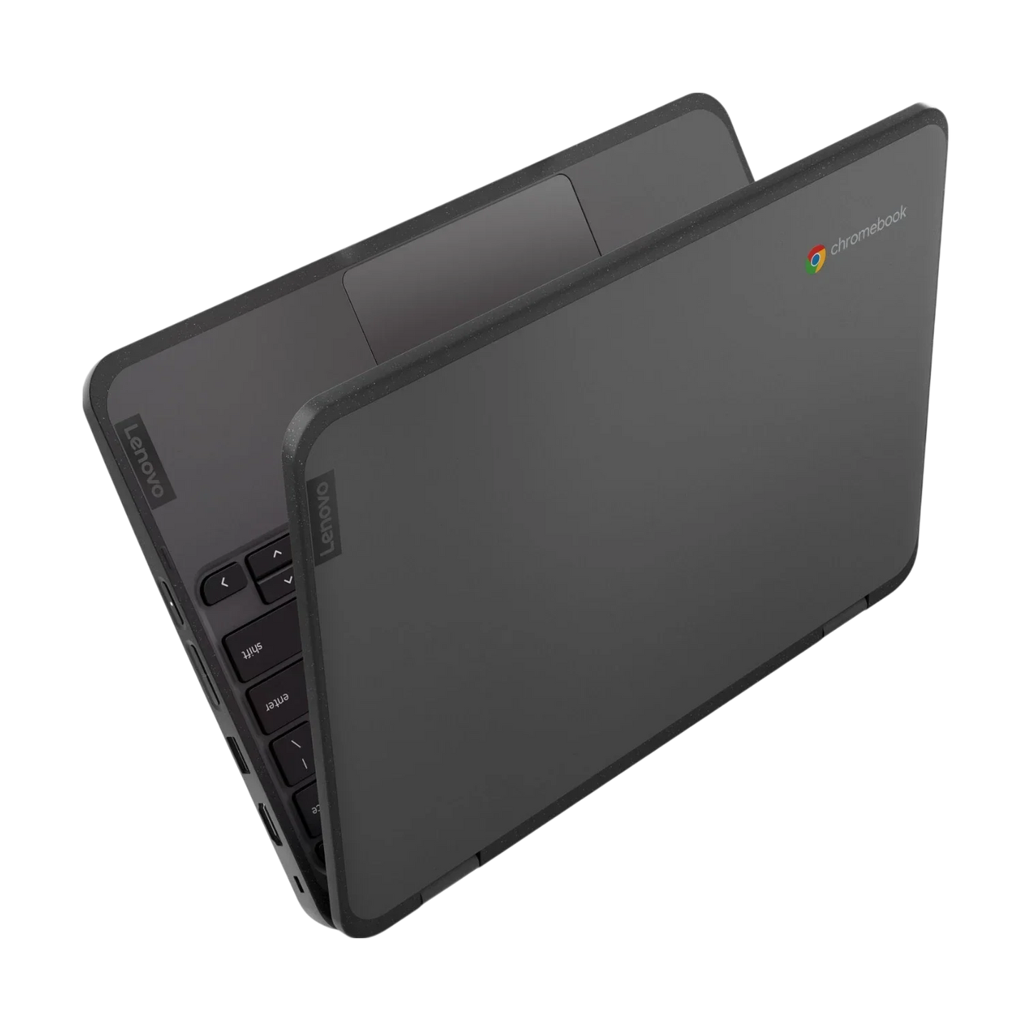 Lenovo 500e Gen 4s 11.6" Touchscreen Convertible 2 in 1 Chromebook, Intel N100, 8GB RAM, 64GB Flash Memory
