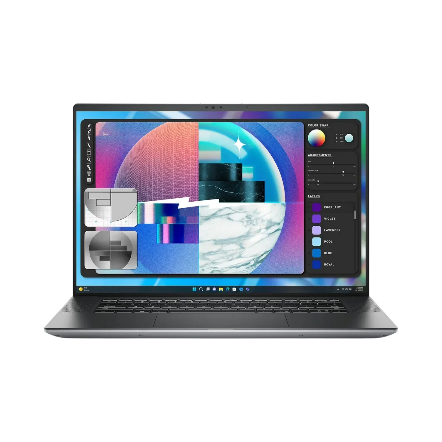 Dell Precision 5680 16" Workstation Notebook, Intel Core i9-13900H, NVIDIA RTX 2000, 32GB RAM, 1TB SSD