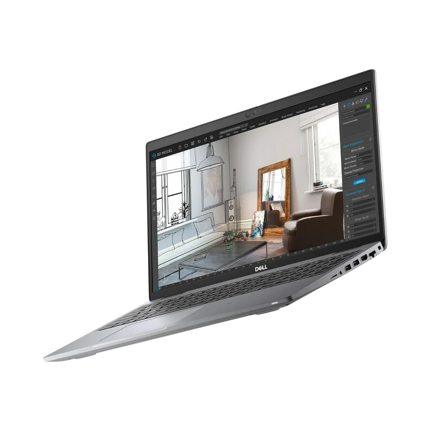 Dell Precision 3560 15.6" Mobile Workstation, Intel Core i5-1145G7, NVIDIA Quadro T500, 16GB DDR4 RAM, 256GB SSD