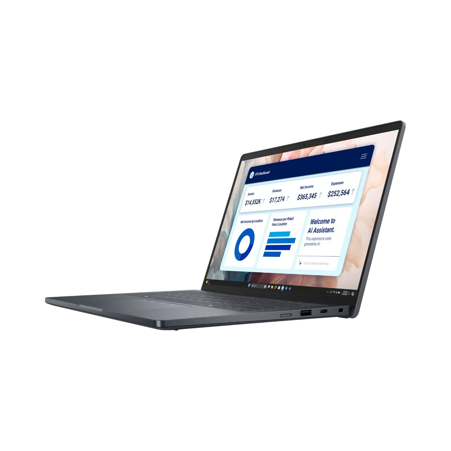 Dell Pro 14 Premium 14" Laptop, Intel Core Ultra 5 236V, 16GB RAM, 512GB SSD