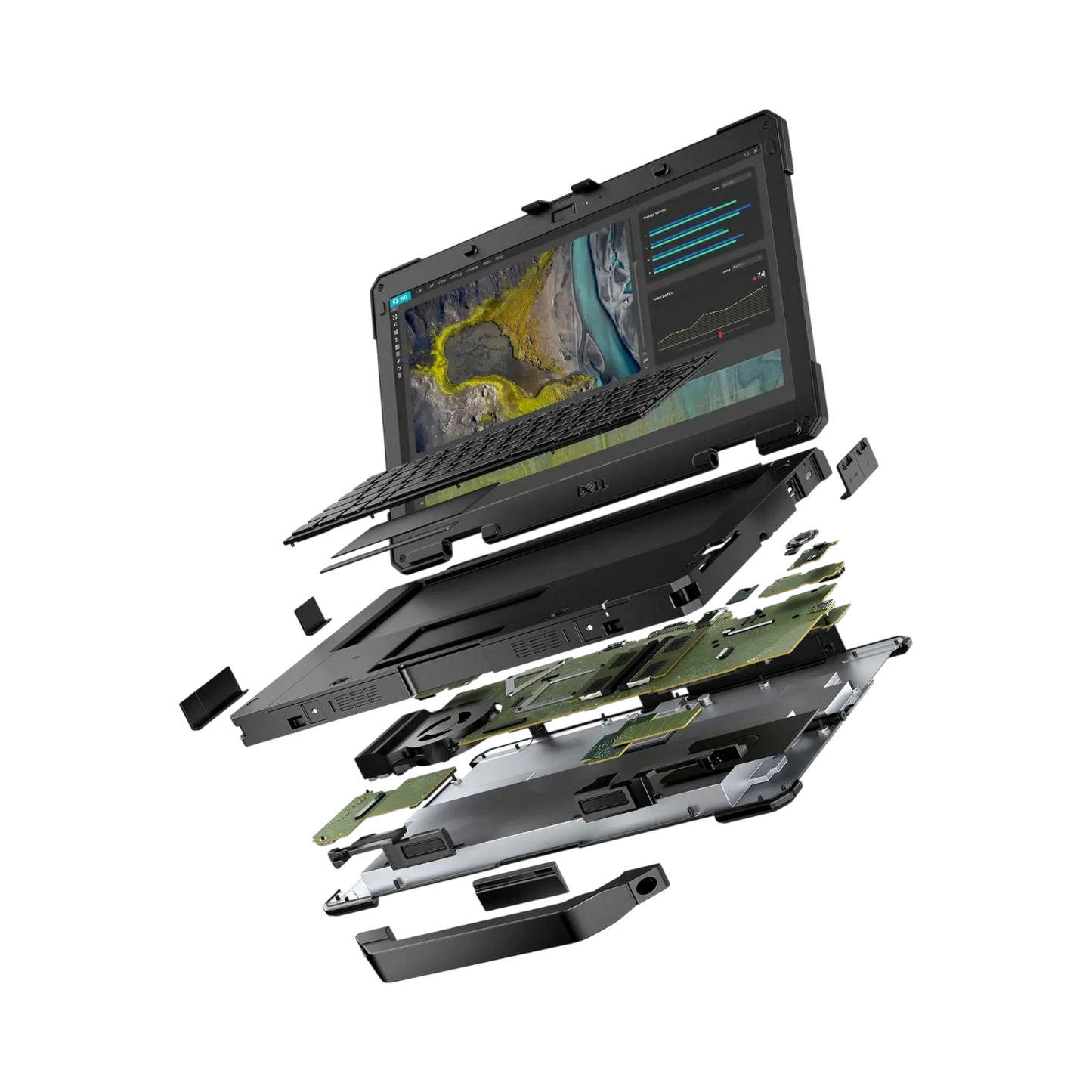 Dell Latitude 5430 14" Rugged Multi-Touch Laptop, Intel Core i5-1145G7, 16GB DDR4 RAM, 512GB SSD