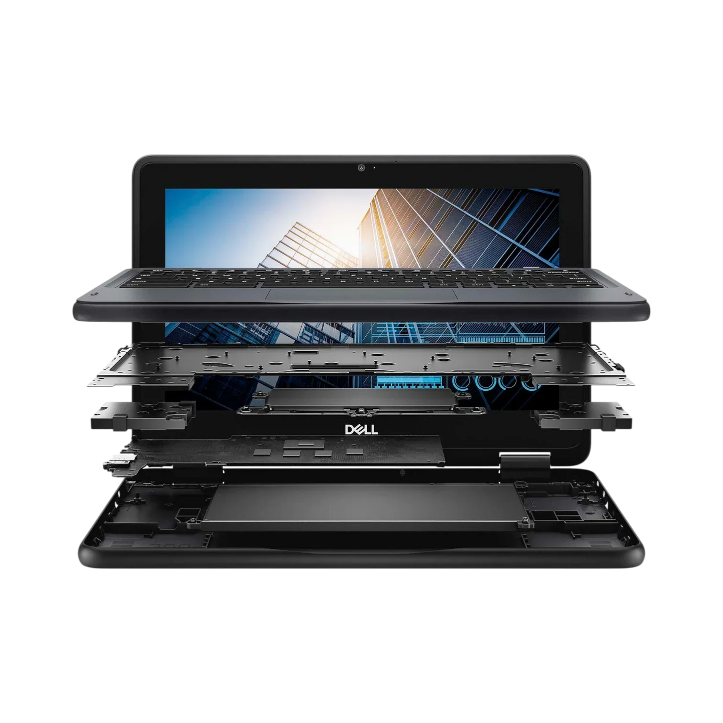 Dell Chromebook 3100 11.6" Multi-Touch 2-in-1 Laptop, Intel Celeron N4020, 4GB RAM, 32GB eMMC
