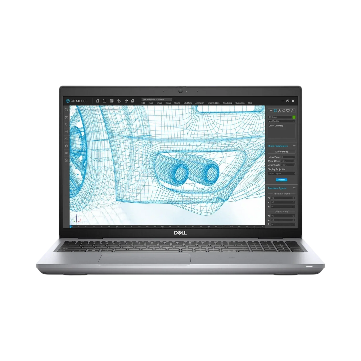 Dell Precision 3561 15.6" Mobile Workstation, Intel Core i7-11850H, NVIDIA RTX T600, 32GB DDR4 RAM, 512GB SSD