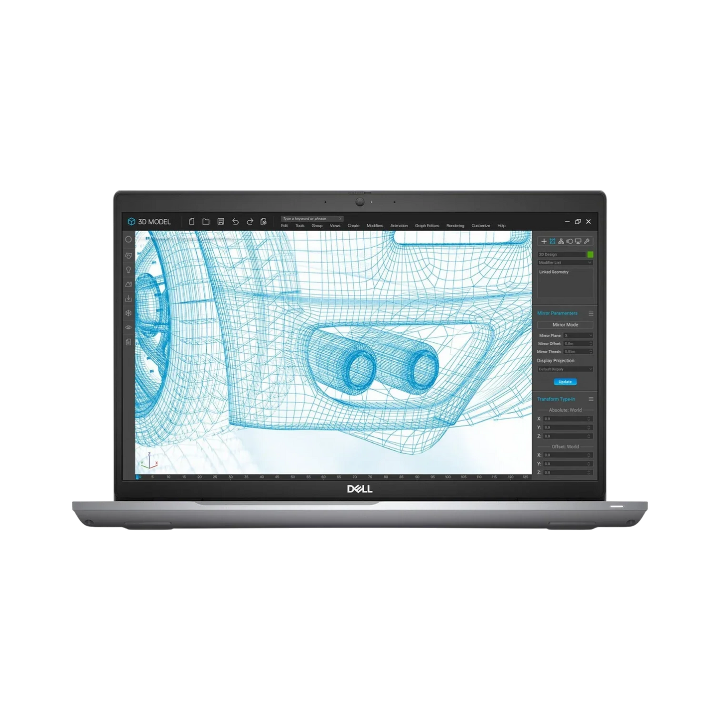 Dell Precision 3561 15.6" Mobile Workstation, Intel Core i7-11850H, NVIDIA RTX T600, 32GB DDR4 RAM, 512GB SSD