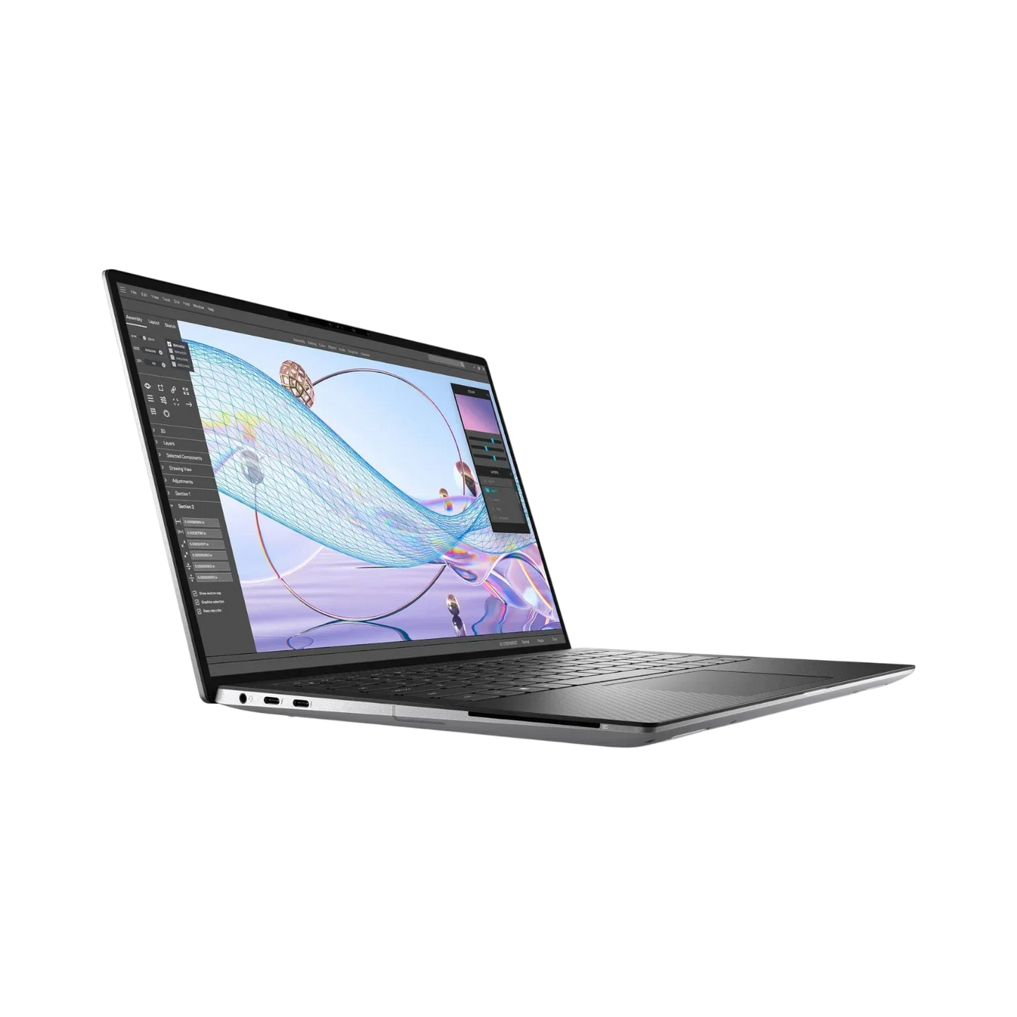 Dell Mobile Precision 5470 14" Workstation, Intel Core i7-12800H, NVIDIA RTX A1000, 32GB RAM, 512GB SSD (Silver)