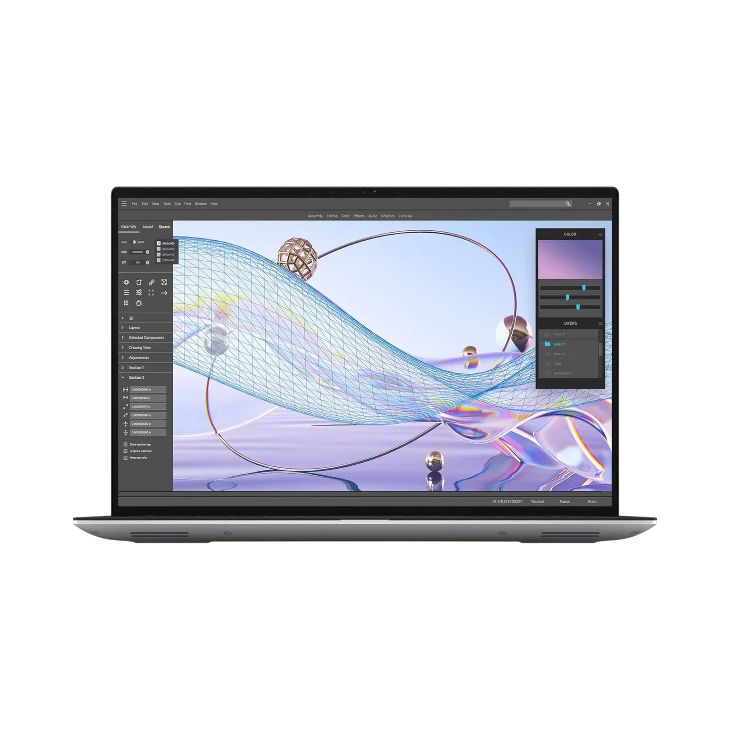 Dell Mobile Precision 5470 14" Workstation, Intel Core i7-12800H, NVIDIA RTX A1000, 32GB RAM, 512GB SSD (Silver)
