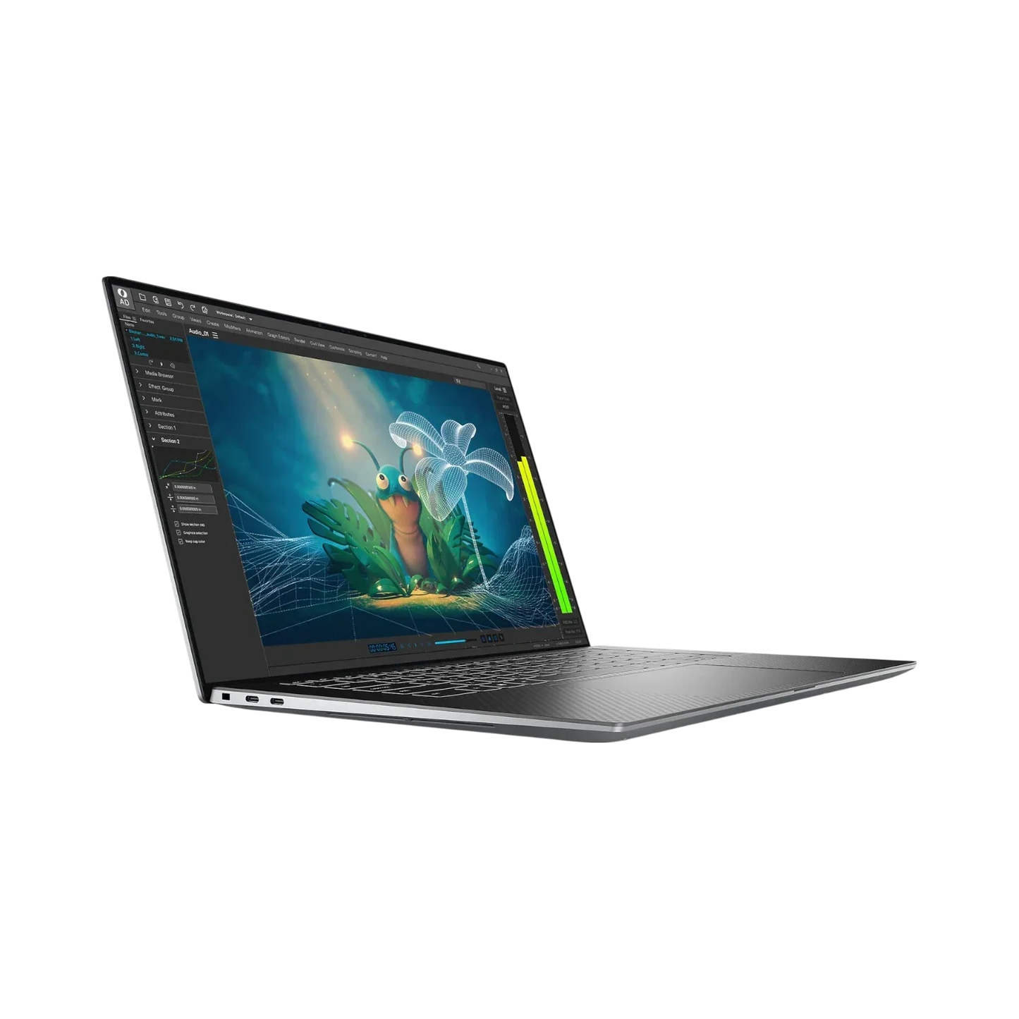 Dell Precision 5570 15.6" Mobile Workstation, Intel Core i7-12700H, NVIDIA RTX A2000, 32GB DDR5 RAM, 512GB SSD