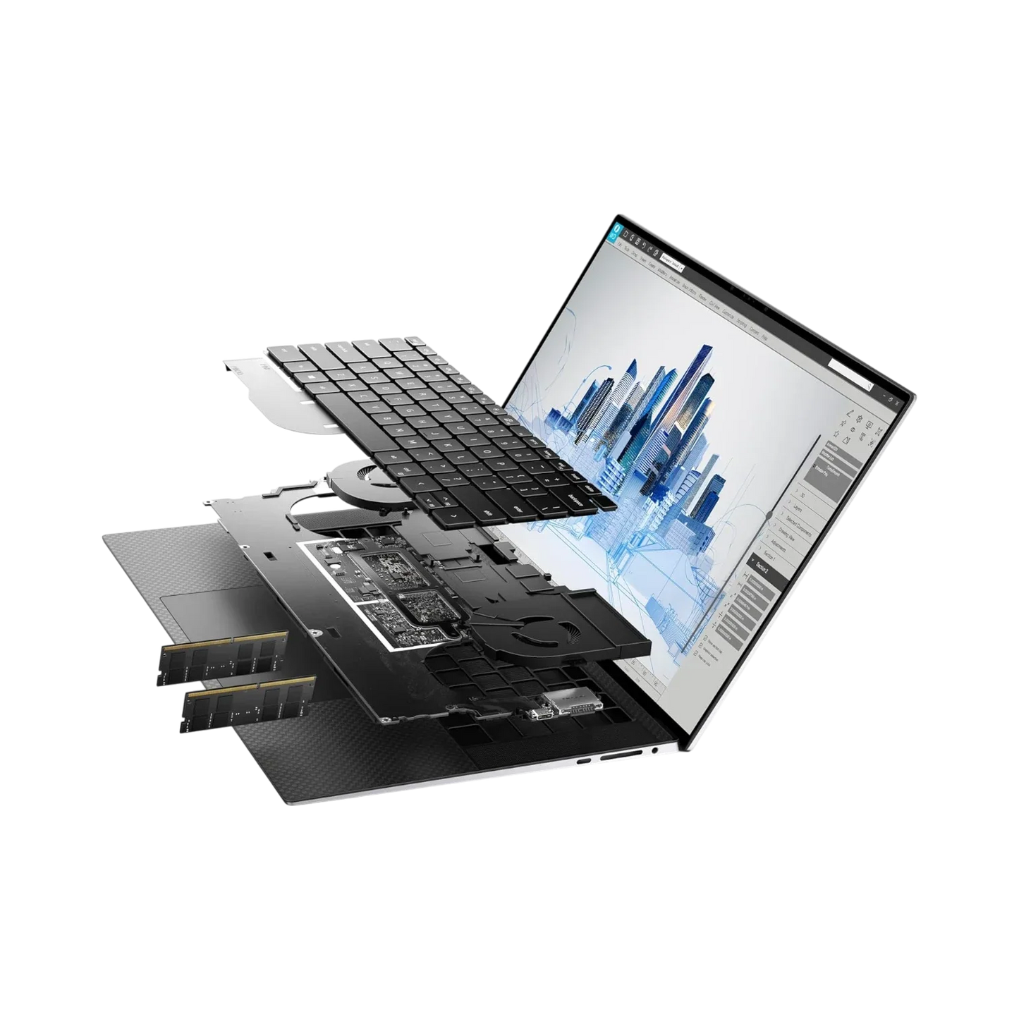 Dell Precision 5560 15.6" Mobile Workstation, Intel Core i7-11850H, NVIDIA RTX A2000, 32GB DDR4 RAM, 512GB SSD