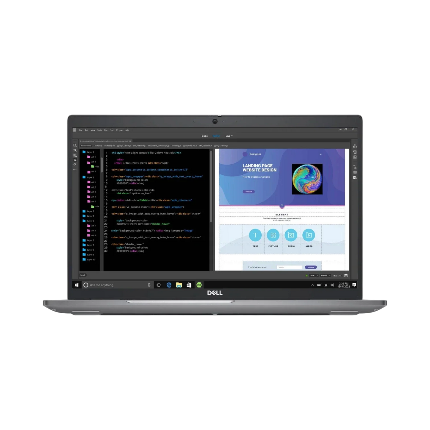 Dell Precision 3580 15.6" Mobile Workstation, Intel Core i5-1335U, 16GB DDR4 RAM, 256GB SSD (Wi-Fi)