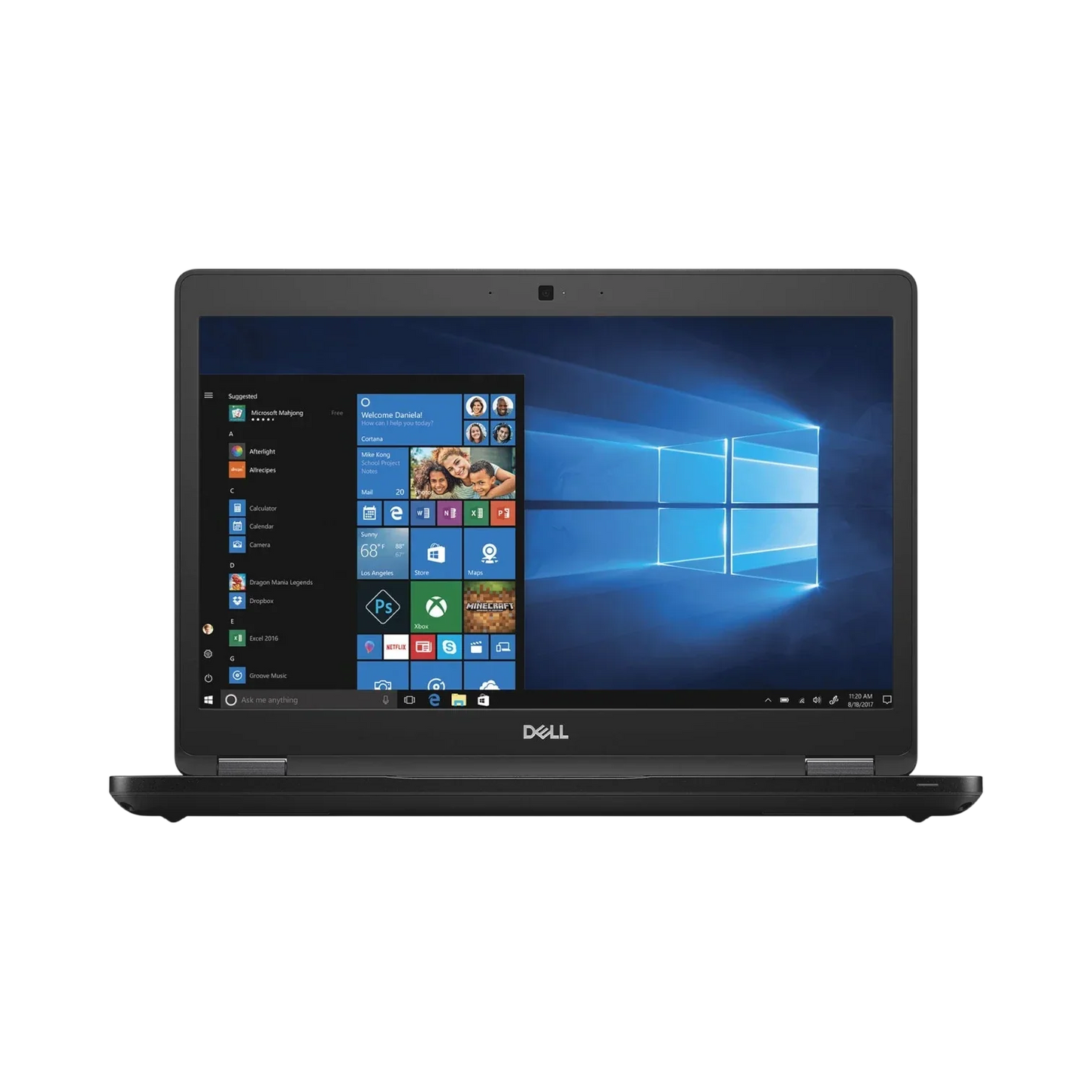 Dell Latitude 5490 14" Multi-Touch Notebook, Intel Core i5-8350U, 8GB DDR4 RAM, 256GB SSD