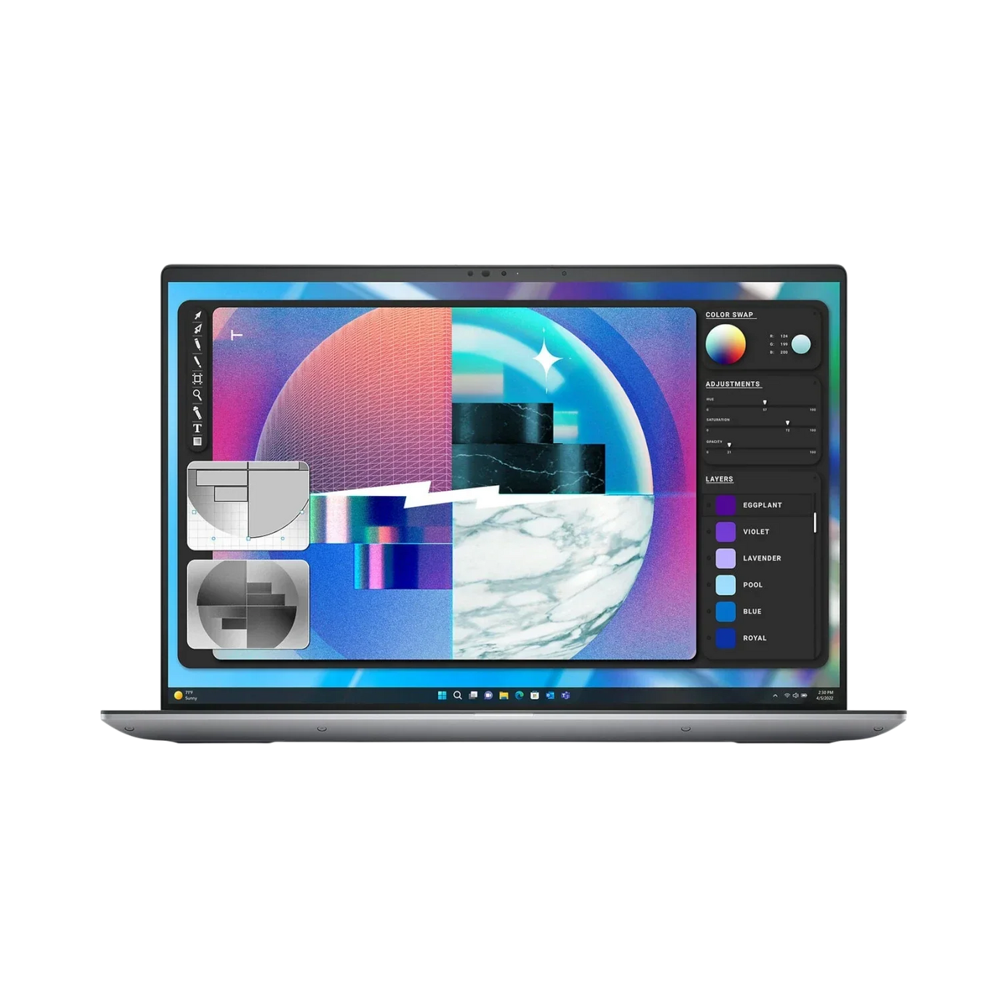 Dell Precision 5680 16" Mobile Workstation, Intel Core i9-13900H, NVIDIA RTX 3500, 64GB RAM, 1TB SSD