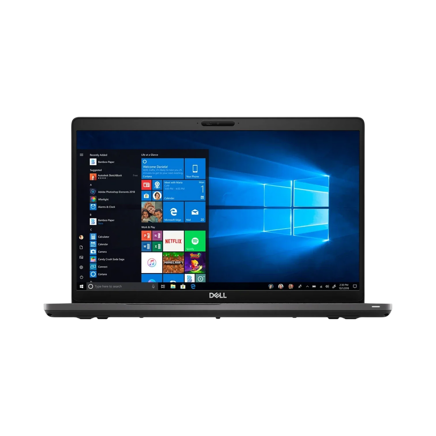 Dell Latitude 5500 15.6" Laptop, Intel Core i7-8665U, 16GB DDR4 RAM, 512GB SSD