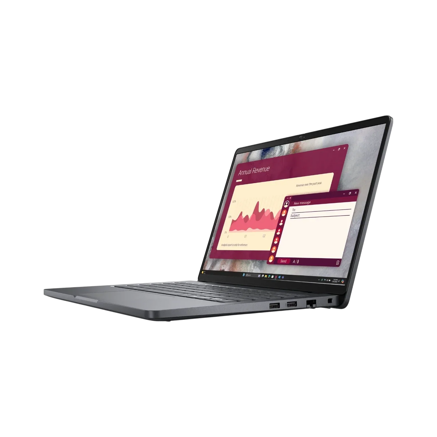 Dell Pro 14 14" Laptop, Intel Core 5 120U, 16GB DDR5 RAM, 256GB SSD
