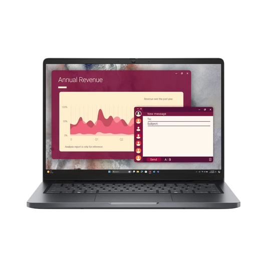 Dell Pro 14 14" Laptop, Intel Core 5 120U, 16GB DDR5 RAM, 256GB SSD