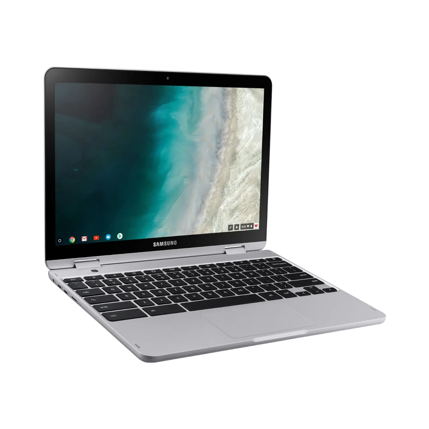 Samsung Chromebook Plus V2 12.2" Multi-Touch Laptop, Intel Celeron 3965Y, 4GB RAM, 32GB eMMC (Stealth Silver)