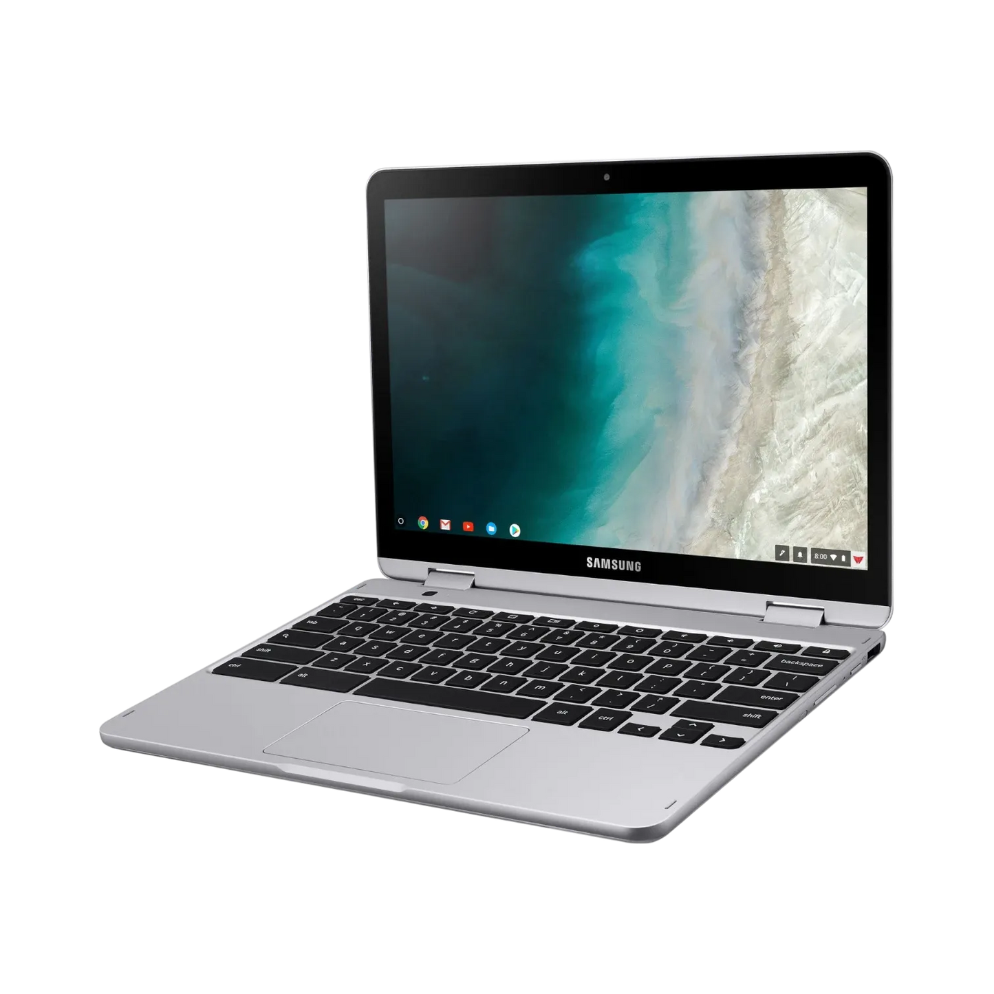 Samsung Chromebook Plus V2 12.2" Multi-Touch Laptop, Intel Celeron 3965Y, 4GB RAM, 32GB eMMC (Stealth Silver)