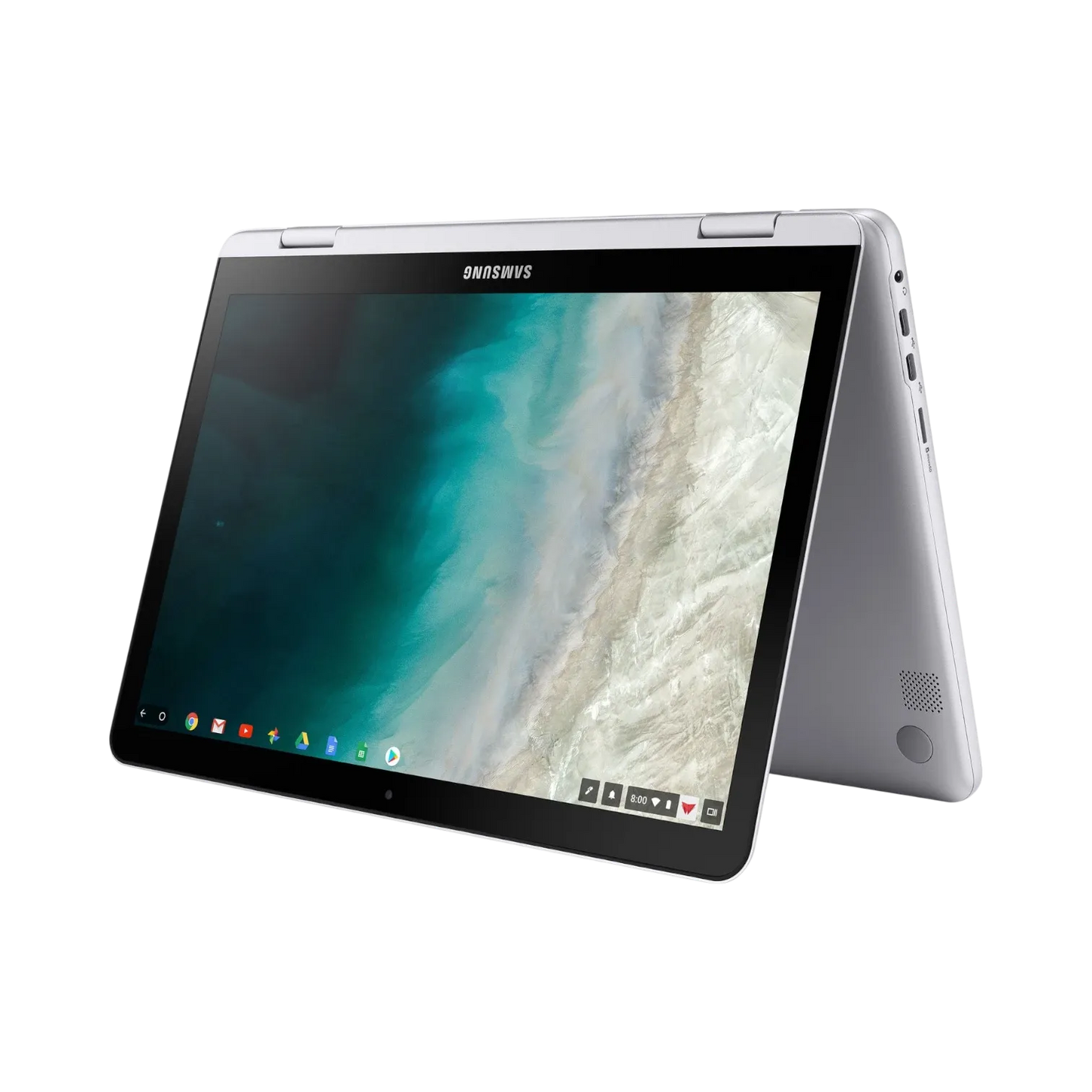 Samsung Chromebook Plus V2 12.2" Multi-Touch Laptop, Intel Celeron 3965Y, 4GB RAM, 32GB eMMC (Stealth Silver)