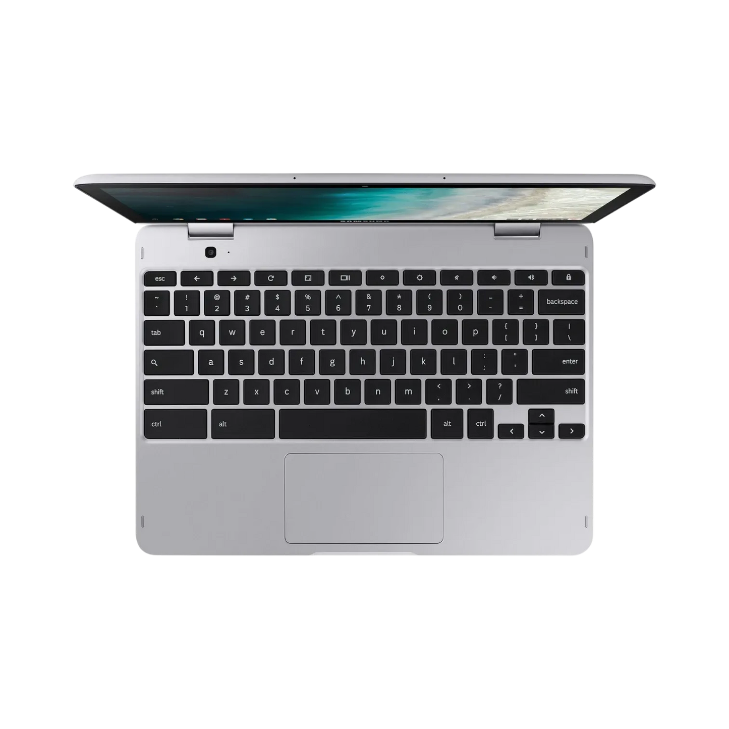 Samsung Chromebook Plus V2 12.2" Multi-Touch Laptop, Intel Celeron 3965Y, 4GB RAM, 32GB eMMC (Stealth Silver)