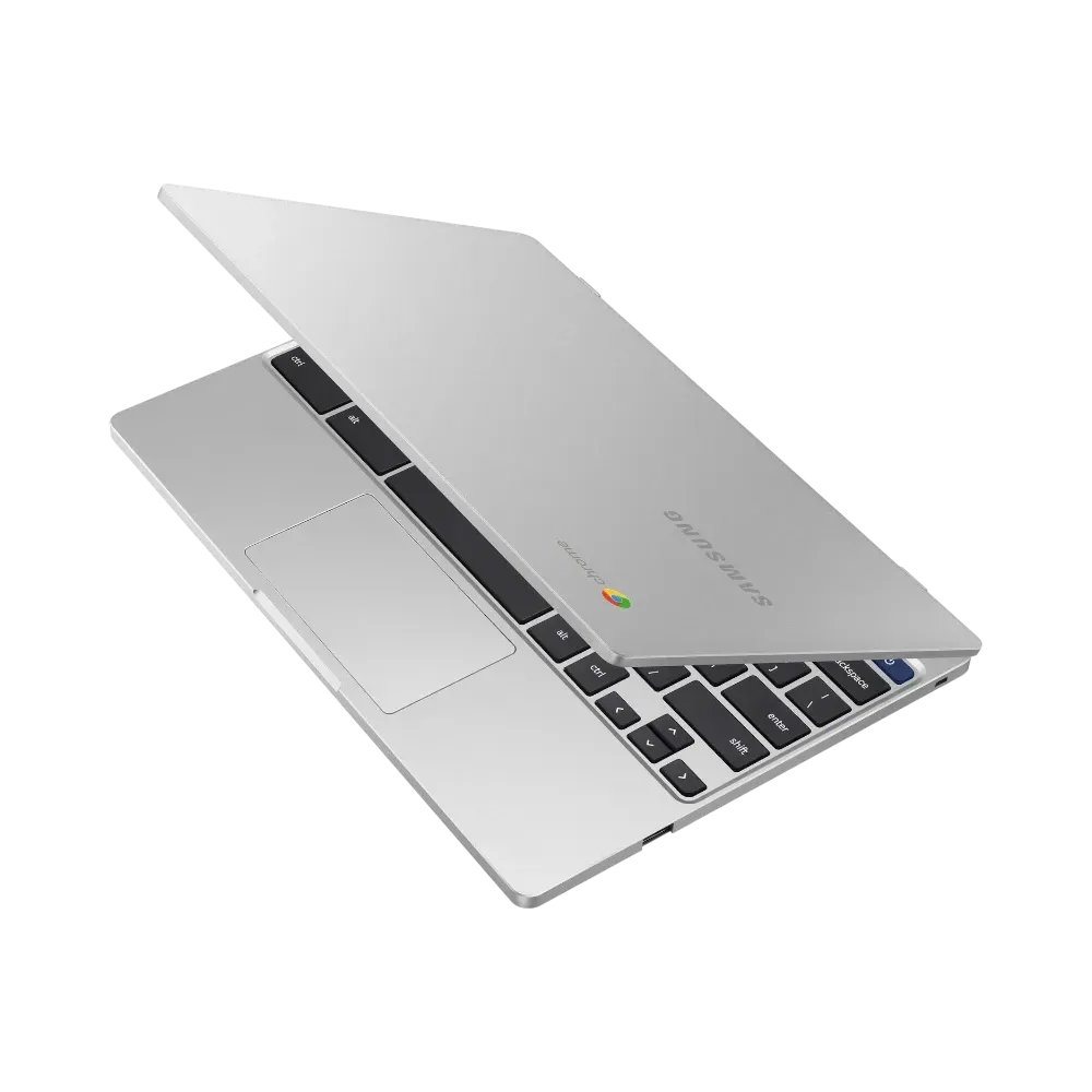 Samsung Chromebook 4 11.6" Notebook, Intel Celeron N4000, 4GB RAM, 32GB eMMC (Platinum Titan)