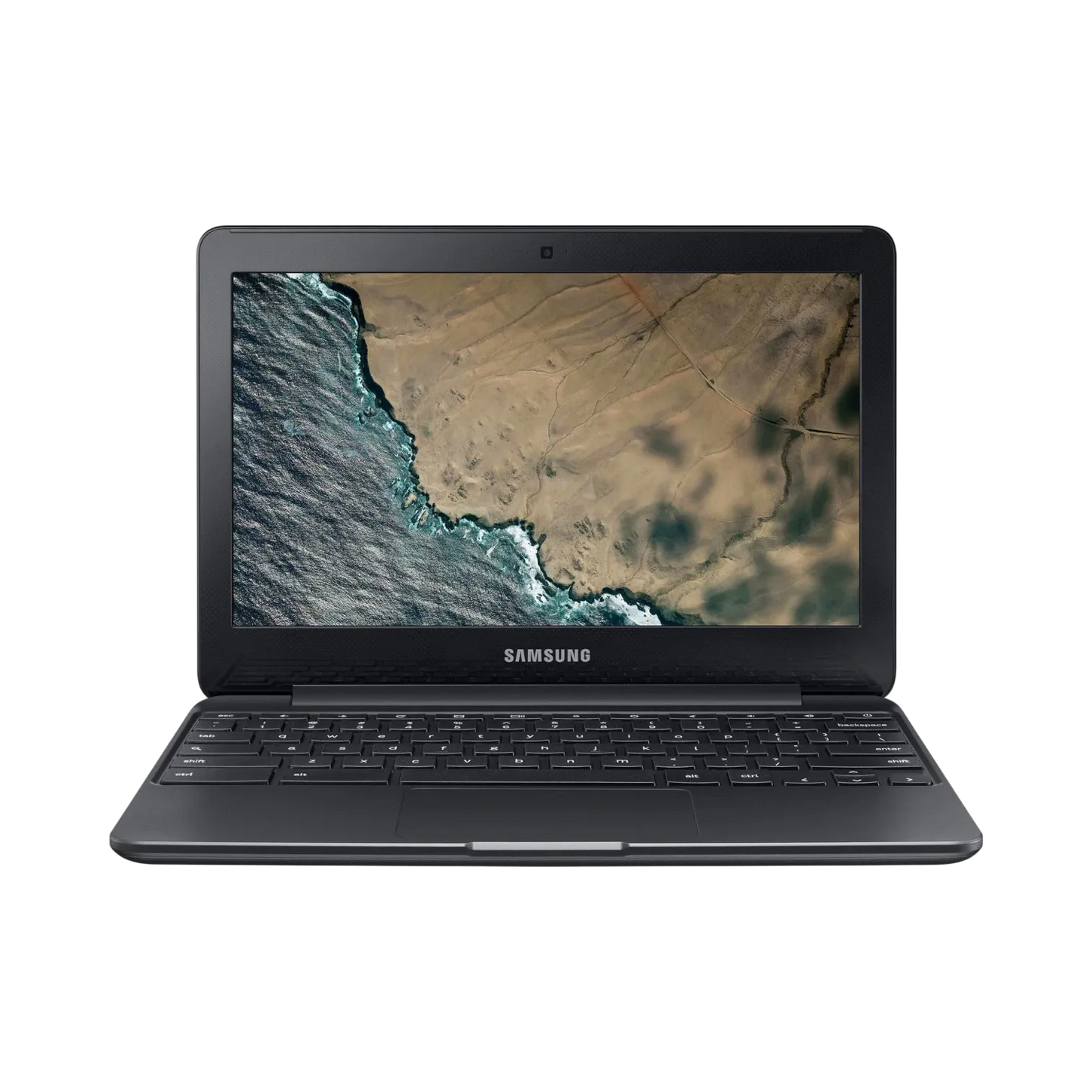 Samsung Chromebook 3 11.6" Notebook, Intel Celeron N3060, 4GB RAM, 32GB eMMC (Night Charcoal)