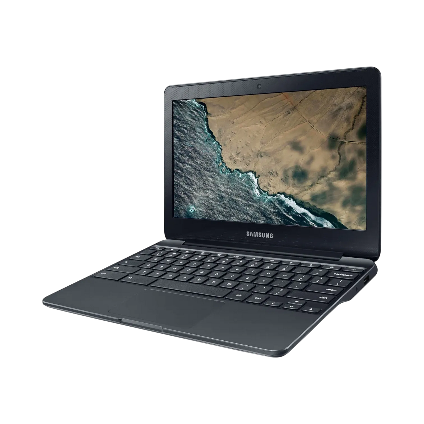 Samsung Chromebook 3 11.6" Notebook, Intel Celeron N3060, 4GB RAM, 32GB eMMC (Night Charcoal)