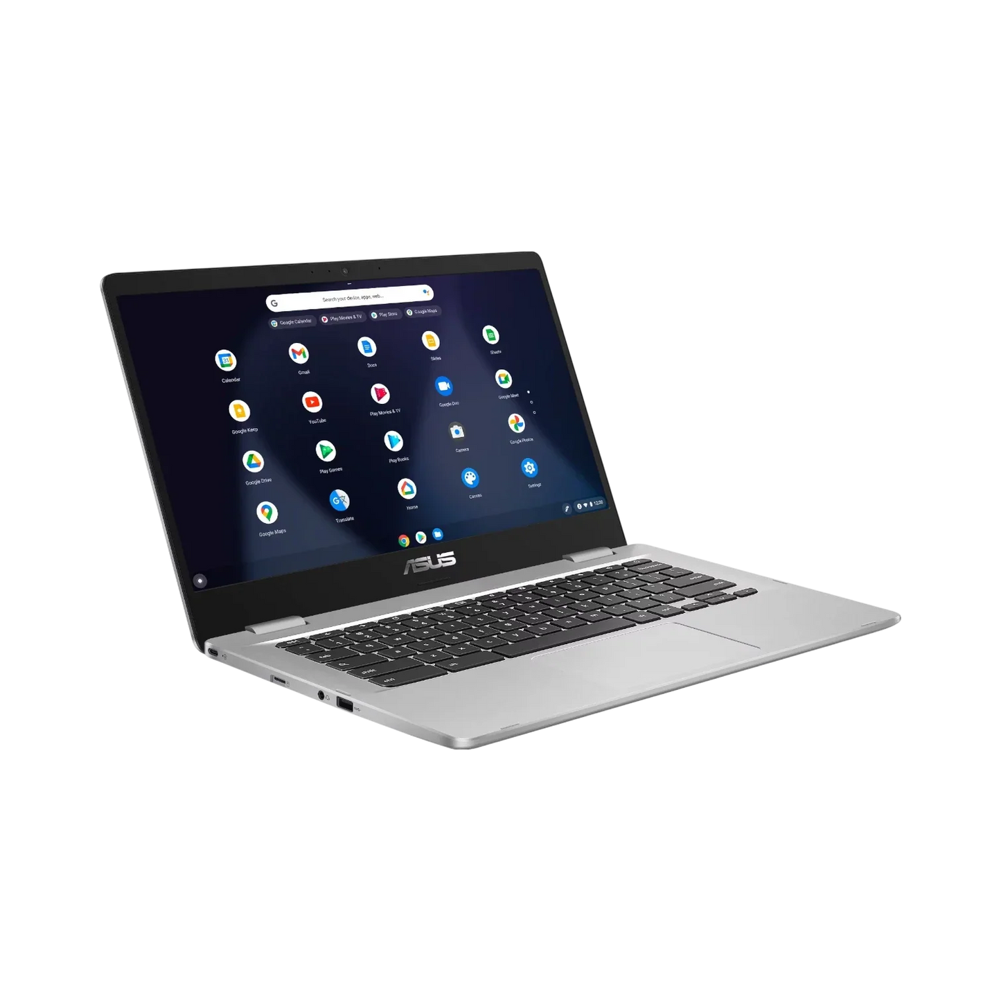 ASUS C423NA Chromebook 14" Notebook, Intel Celeron N3350, 4GB RAM, 32GB eMMC