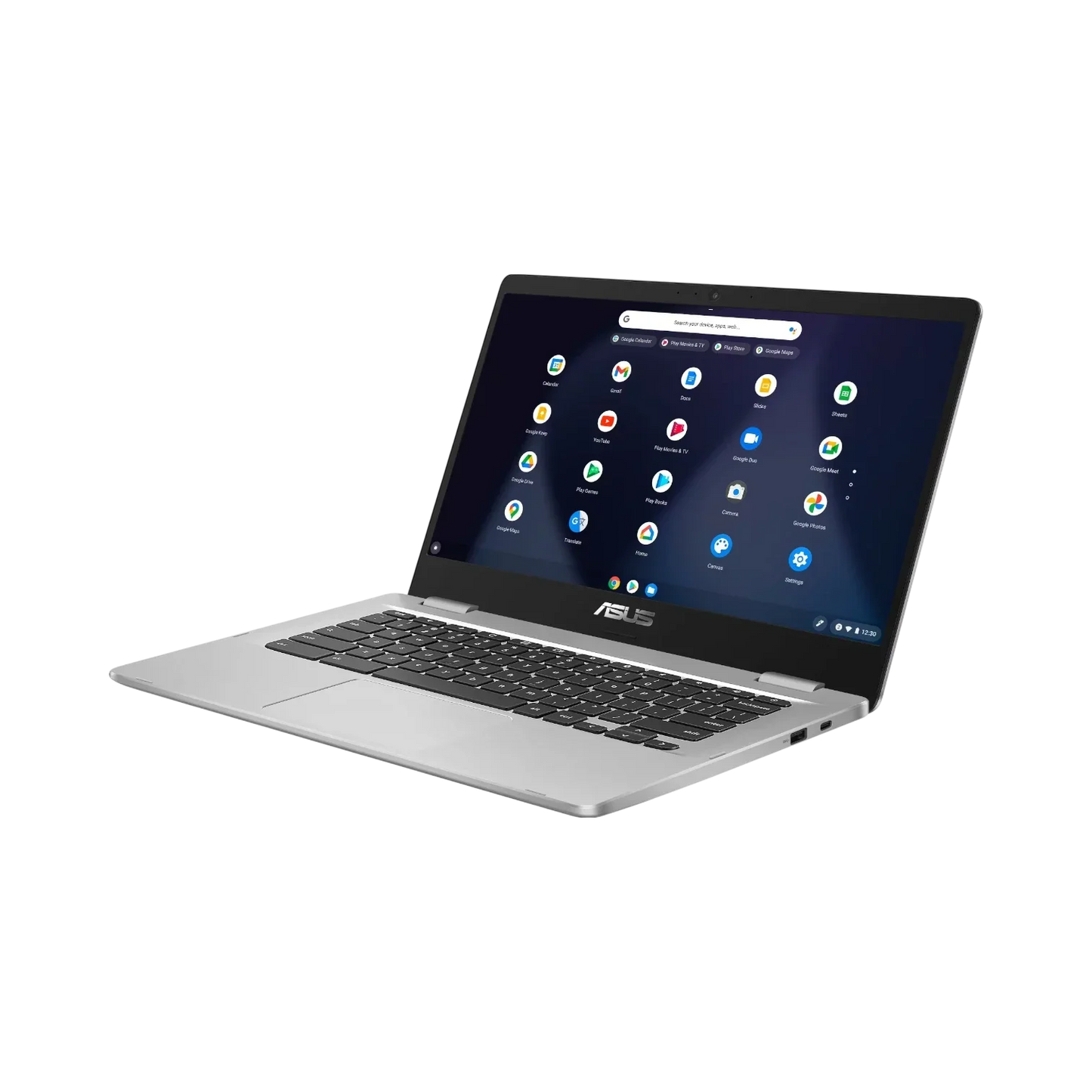 ASUS C423NA Chromebook 14" Notebook, Intel Celeron N3350, 4GB RAM, 32GB eMMC