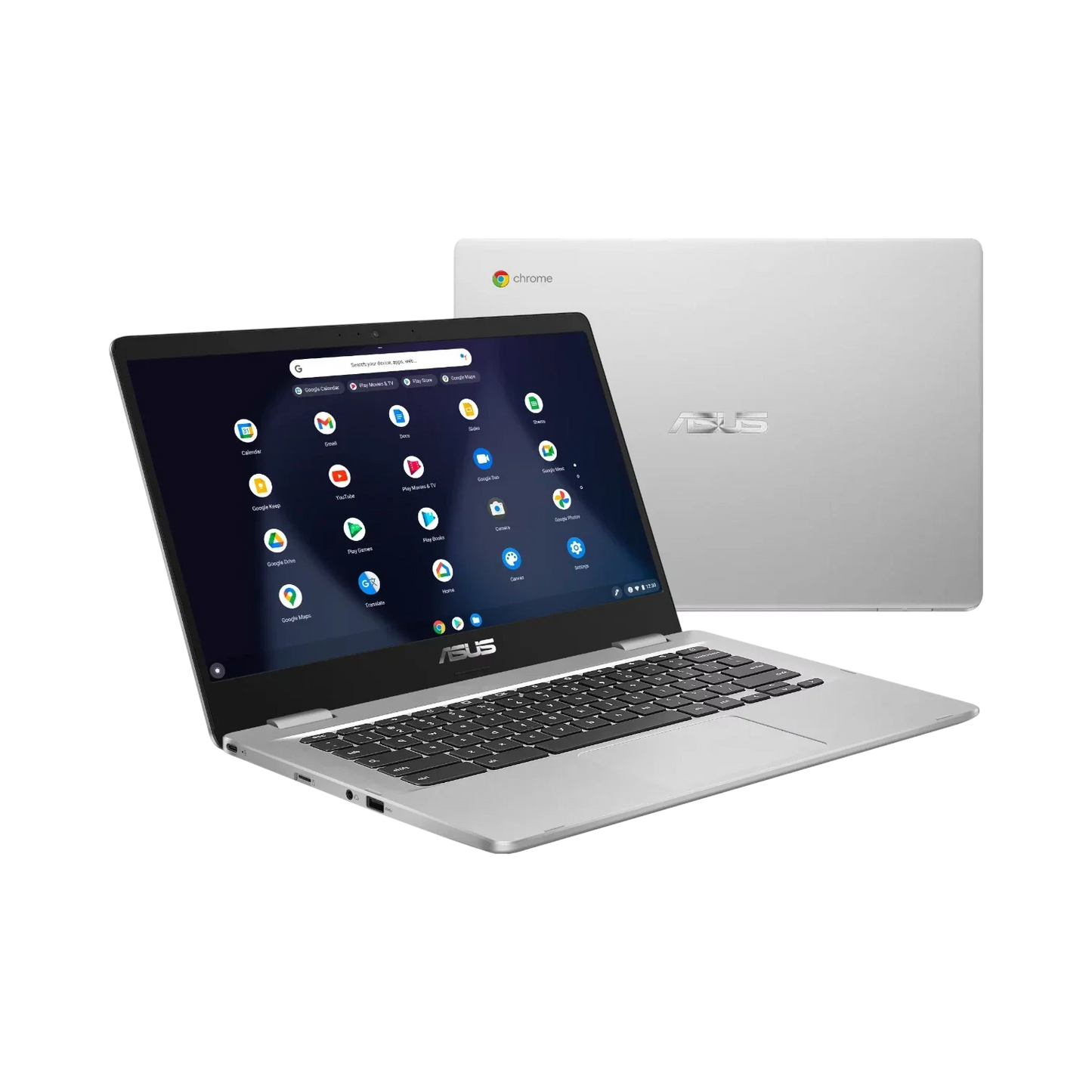 ASUS C423NA Chromebook 14" Notebook, Intel Celeron N3350, 4GB RAM, 32GB eMMC