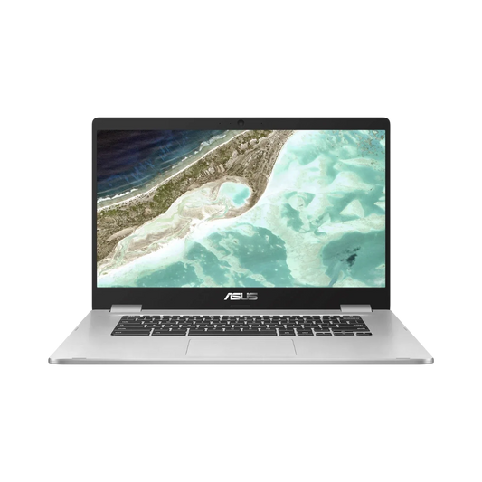 ASUS Chromebook C523 15.6" Laptop, Intel Celeron N3550, 4GB RAM. 32GB eMMC