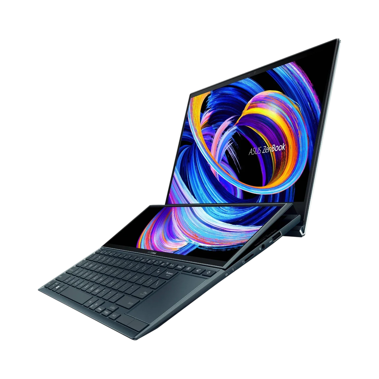 ASUS ZenBook Duo 14 14" Multi-Touch Notebook, Intel Core i7-1165G7, 8GB RAM, 512GB SSD (Celestial Blue)