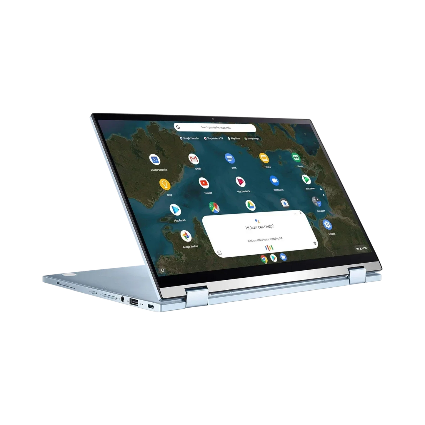 ASUS Chromebook Flip C433 14" 2-in-1 Touchscreen Laptop, Intel Core m3-8100Y, 8GB RAM, 64GB eMMC