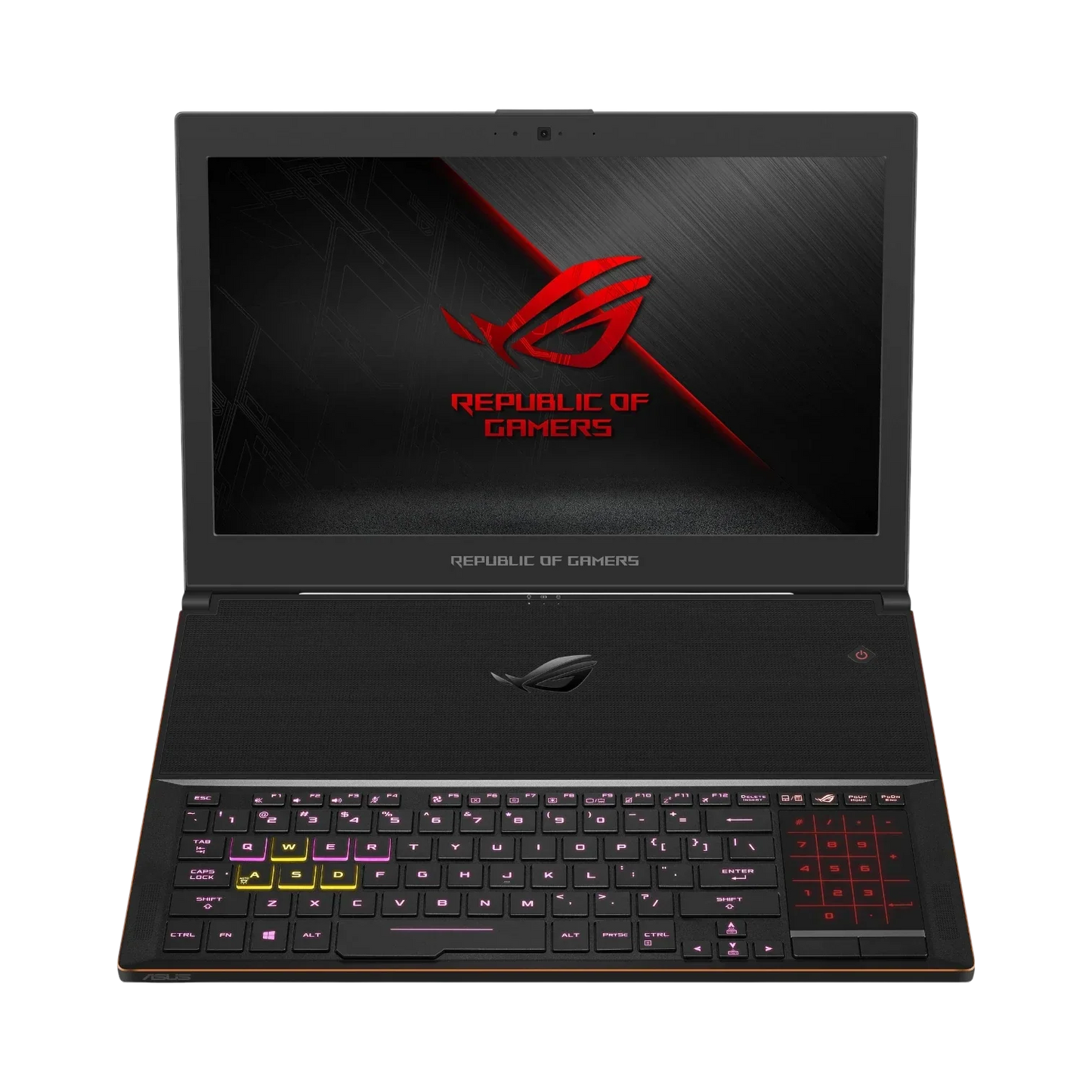 ASUS ROG Zephyrus GX501GI 15.6" Laptop, Intel Core i7-8750H, NVIDIA GTX 1080, 16GB DDR4 RAM, 512GB SSD (Metallic Black)
