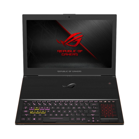 ASUS ROG Zephyrus GX501GI 15.6" Laptop, Intel Core i7-8750H, NVIDIA GTX 1080, 16GB DDR4 RAM, 512GB SSD (Metallic Black)