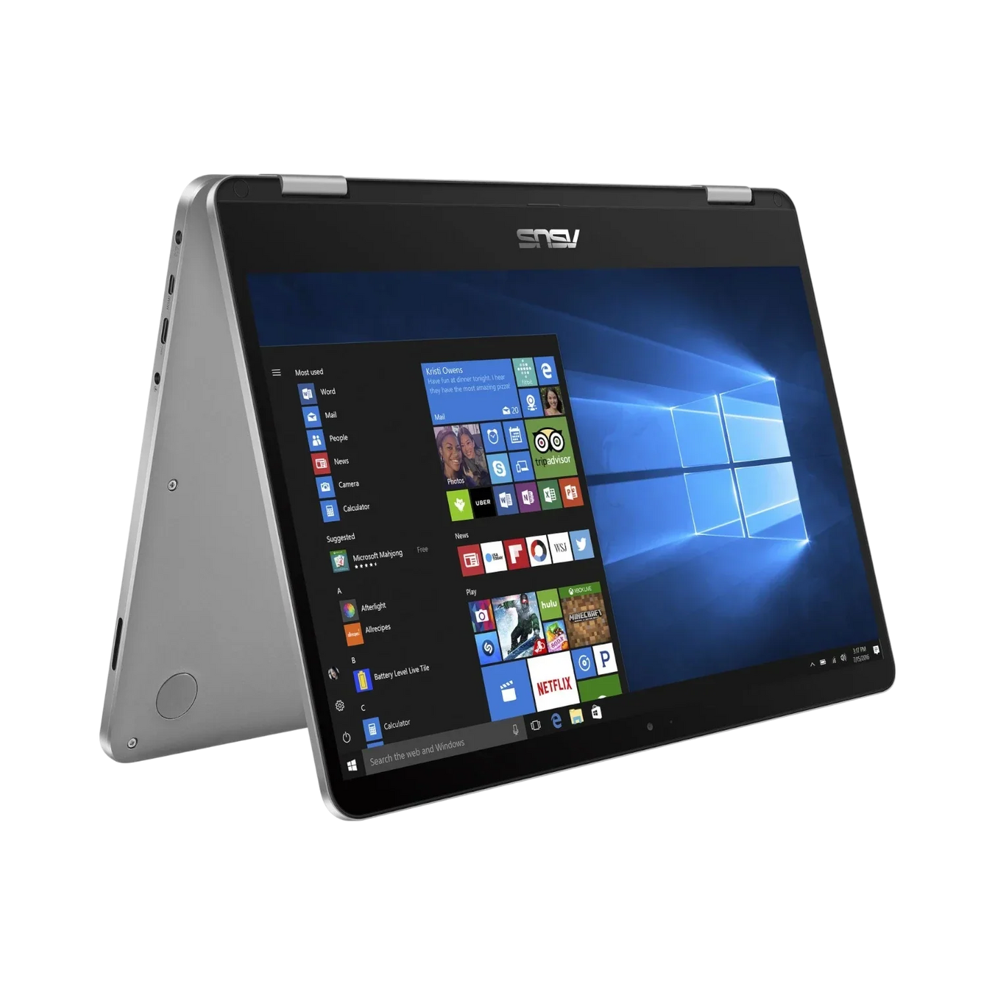 ASUS VivoBook Flip 14 14" Multi-Touch 2-in-1 Laptop, Intel Celeron N4000, 4GB RAM, 64GB eMMC