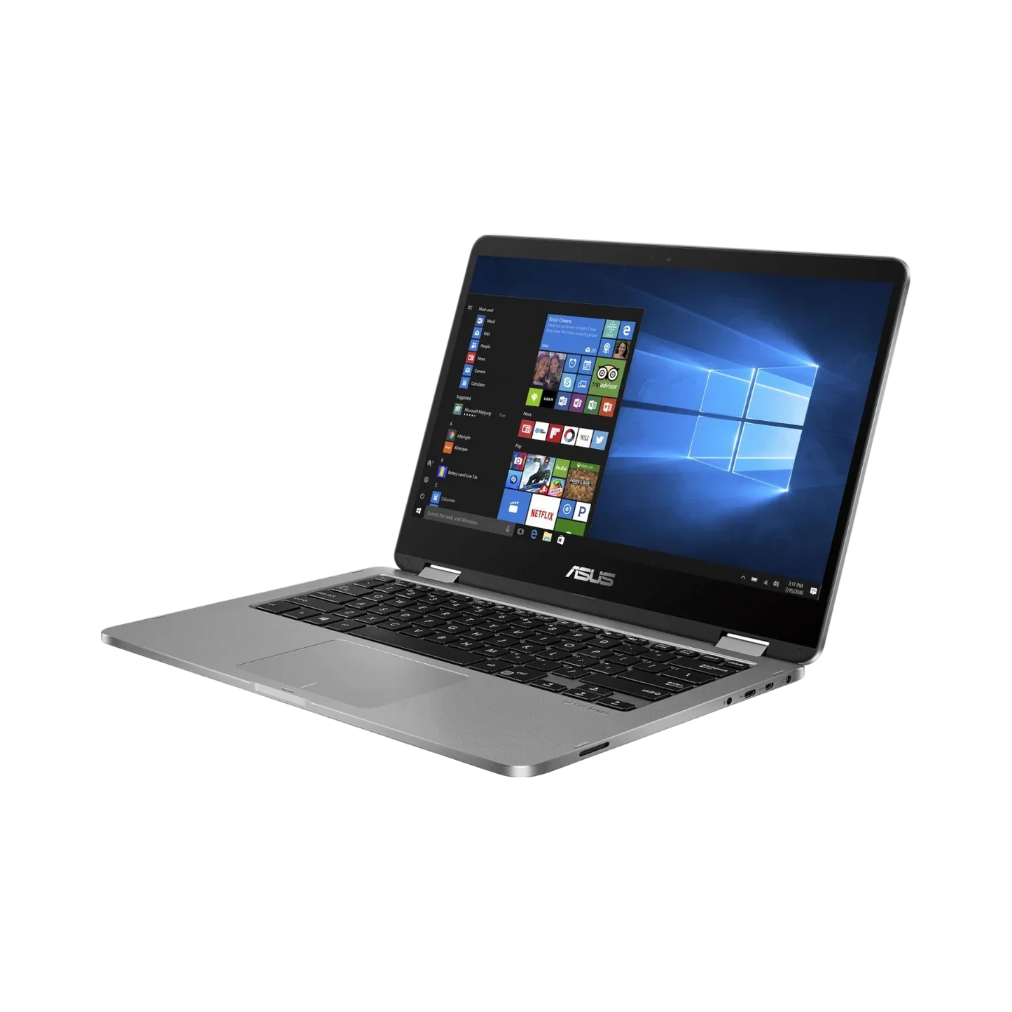 ASUS VivoBook Flip 14 14" Multi-Touch 2-in-1 Laptop, Intel Celeron N4000, 4GB RAM, 64GB eMMC