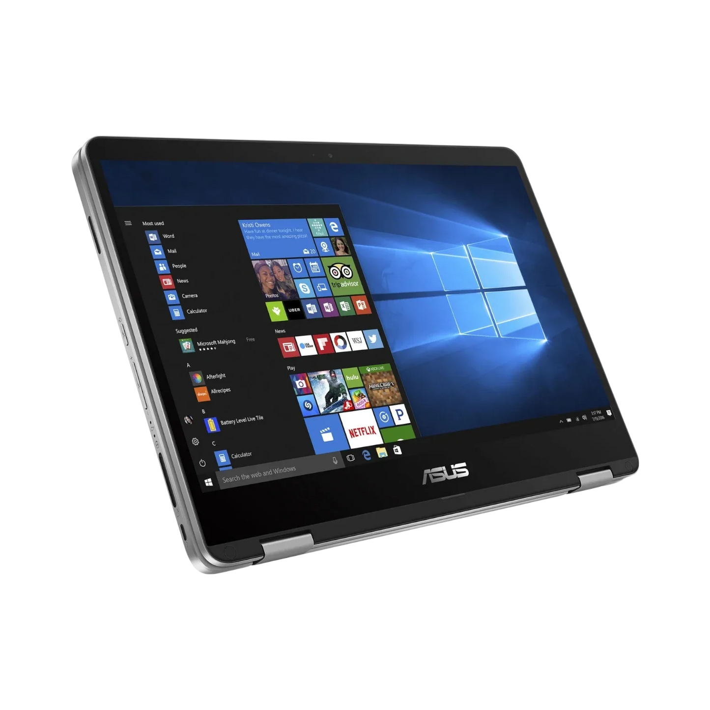 ASUS VivoBook Flip 14 14" Multi-Touch 2-in-1 Laptop, Intel Celeron N4000, 4GB RAM, 64GB eMMC