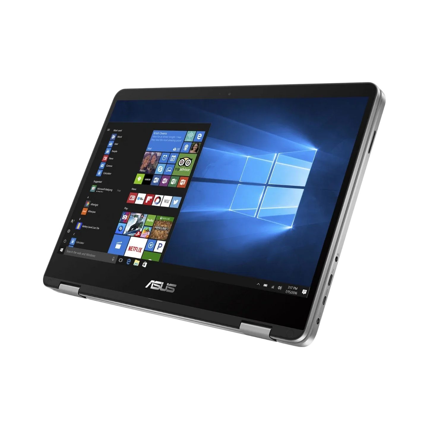 ASUS VivoBook Flip 14 14" Multi-Touch 2-in-1 Laptop, Intel Celeron N4000, 4GB RAM, 64GB eMMC