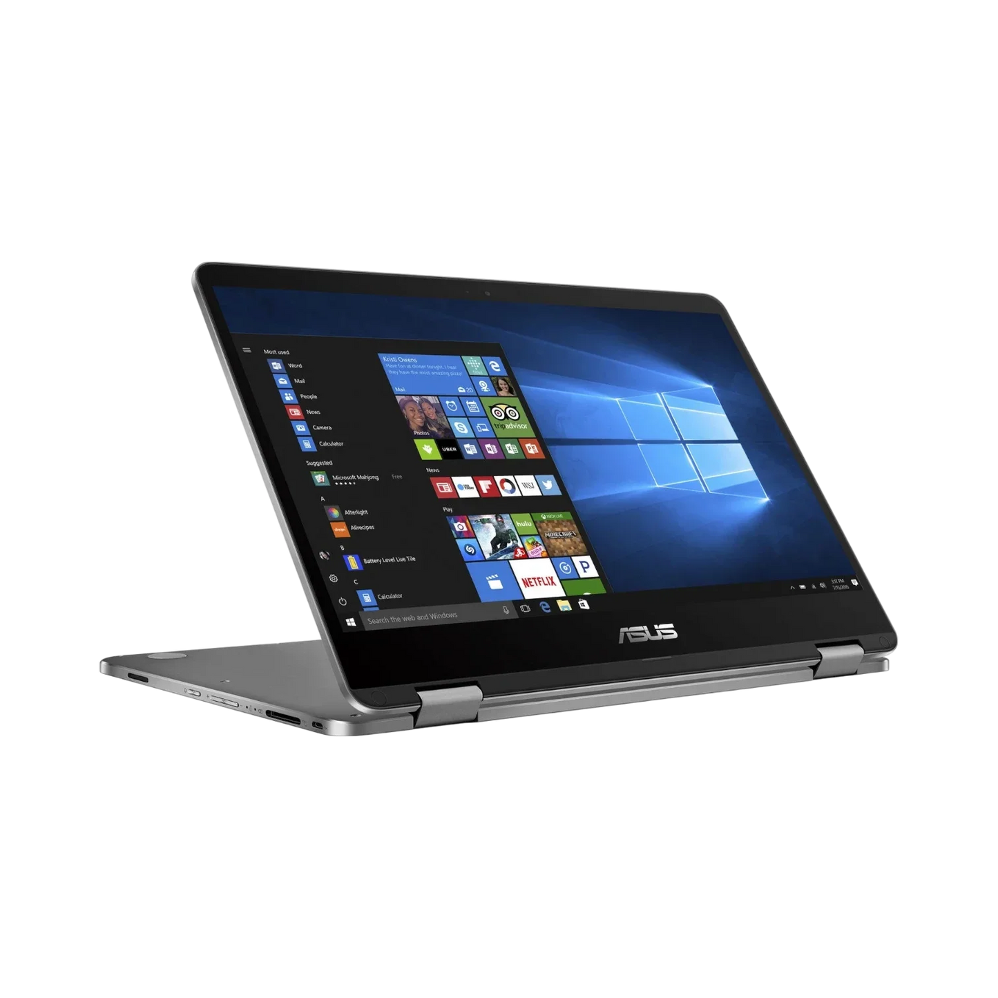 ASUS VivoBook Flip 14 14" Multi-Touch 2-in-1 Laptop, Intel Celeron N4000, 4GB RAM, 64GB eMMC