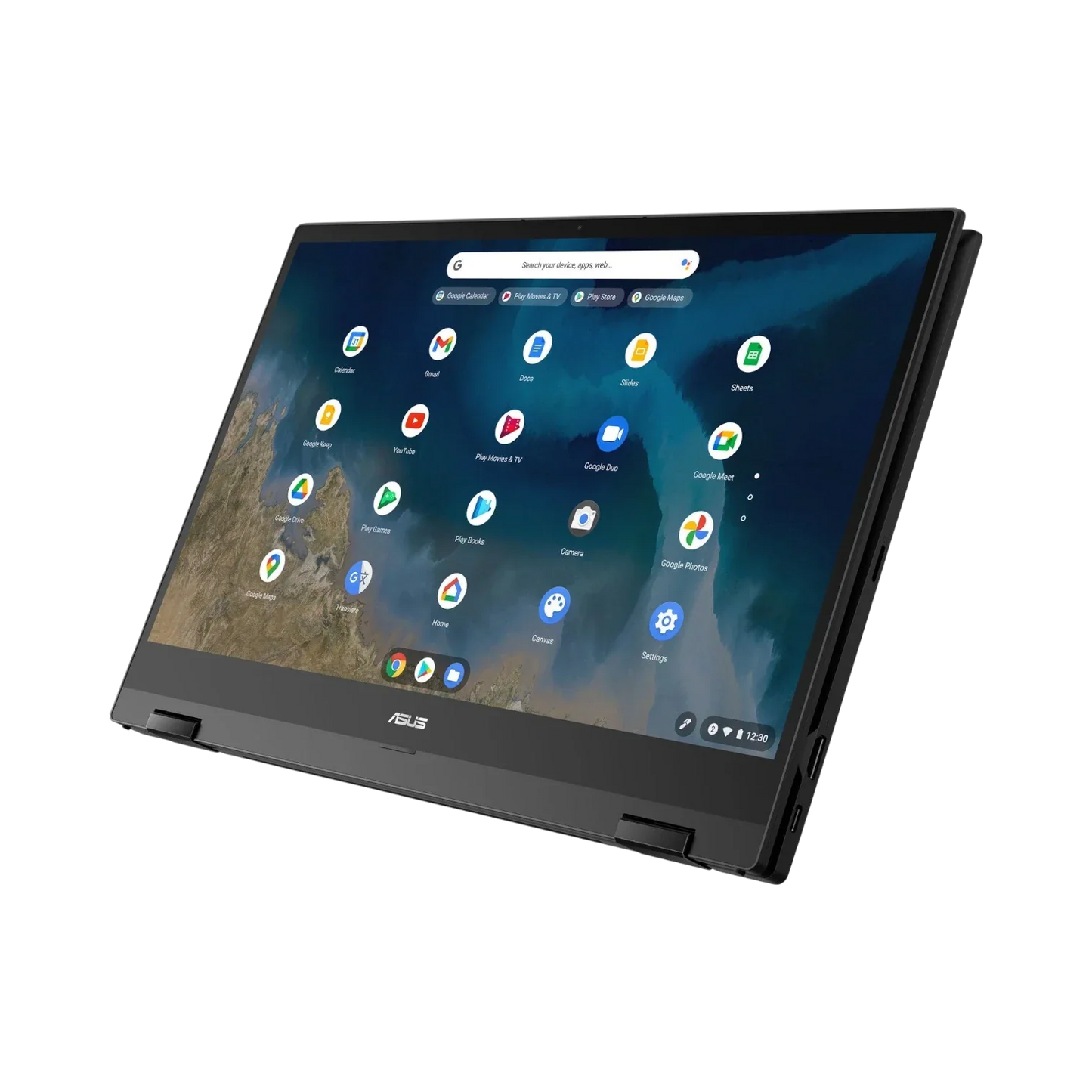 ASUS Chromebook Flip CM5 15.6" Multi-Touch 2-in-1 Laptop, AMD Ryzen 3 3250C, 4GB DDR4 RAM, 64GB eMMC