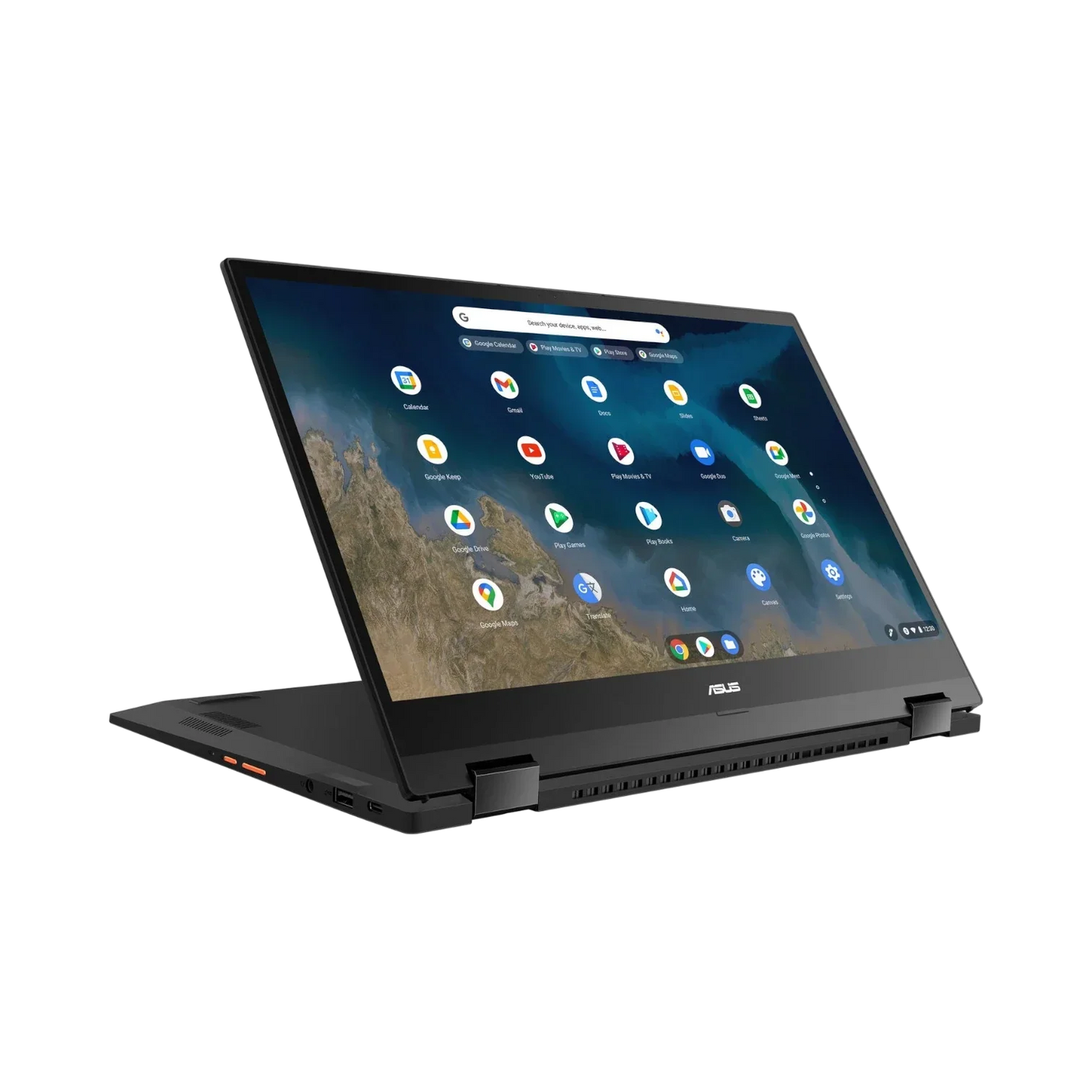 ASUS Chromebook Flip CM5 15.6" Multi-Touch 2-in-1 Laptop, AMD Ryzen 3 3250C, 4GB DDR4 RAM, 64GB eMMC